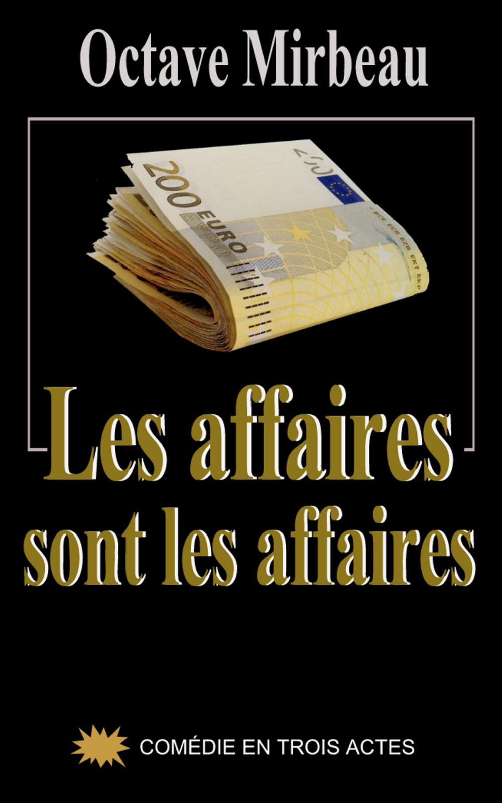 Big bigCover of Les affaires sont les affaires