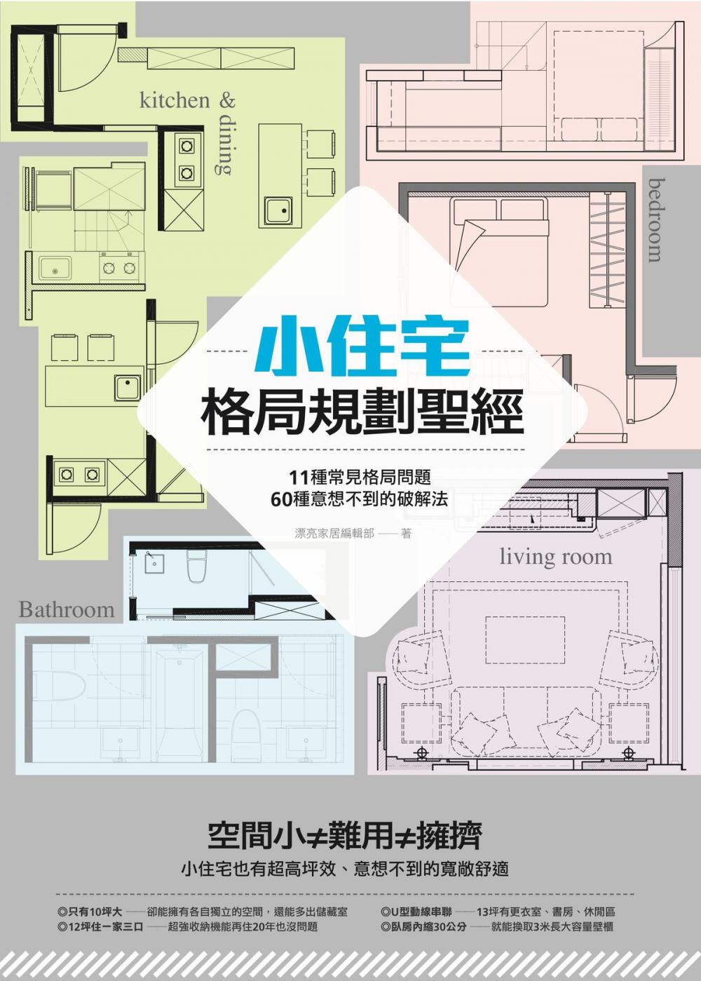 Big bigCover of 小住宅格局規劃聖經： 11種常見格局問題，60種意想不到的破解法