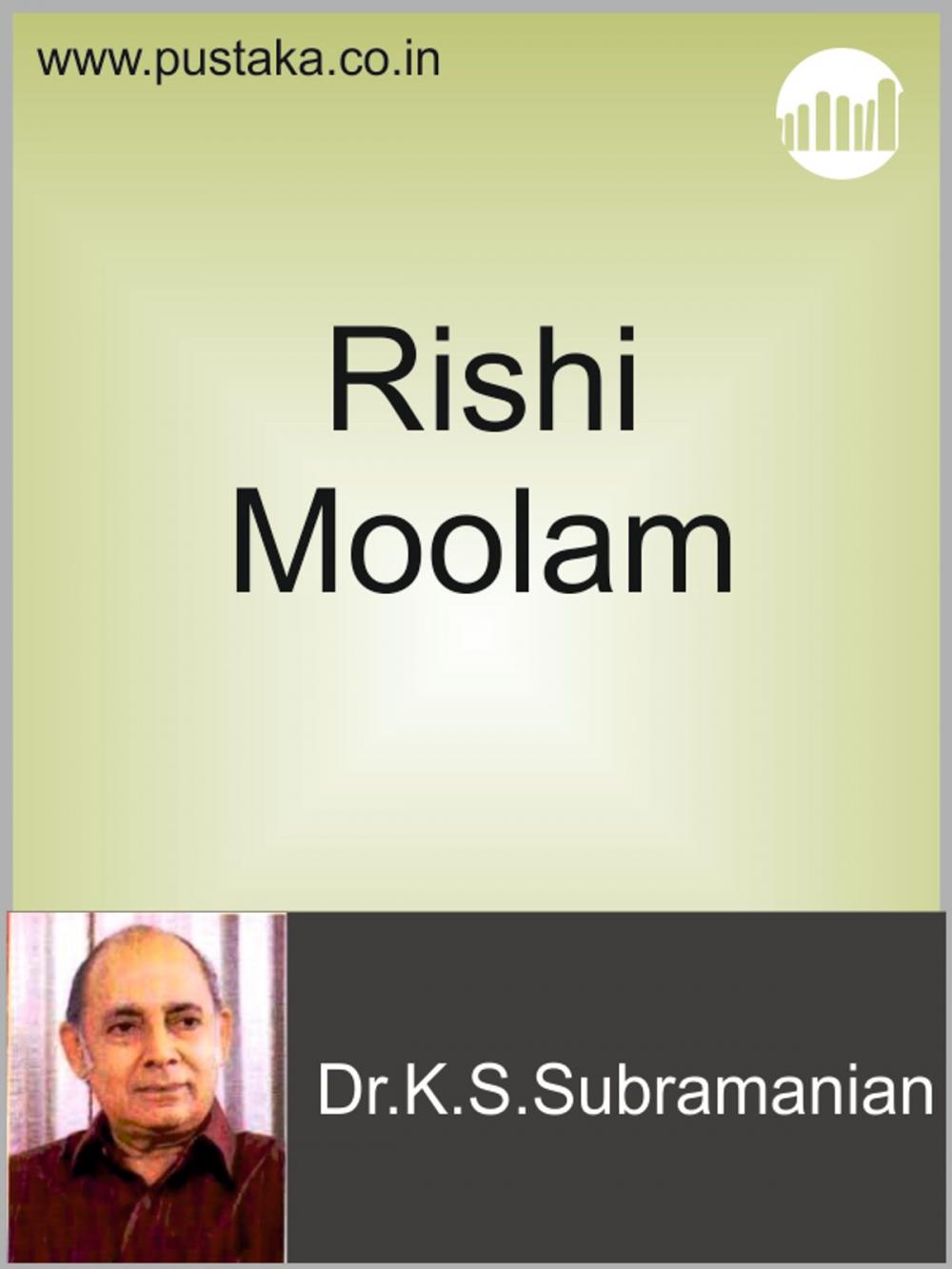 Big bigCover of Rishi Moolam