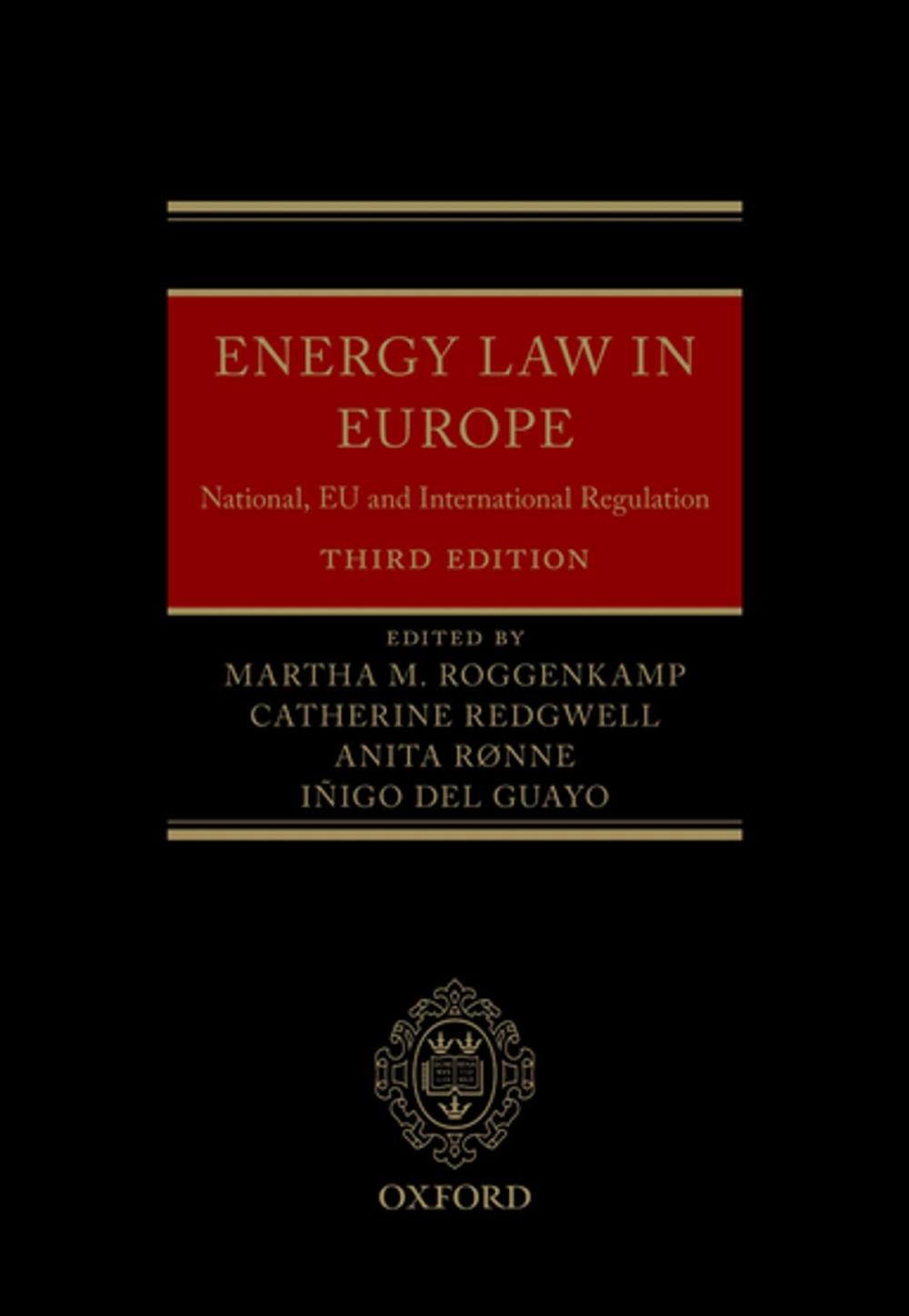 Big bigCover of Energy Law in Europe