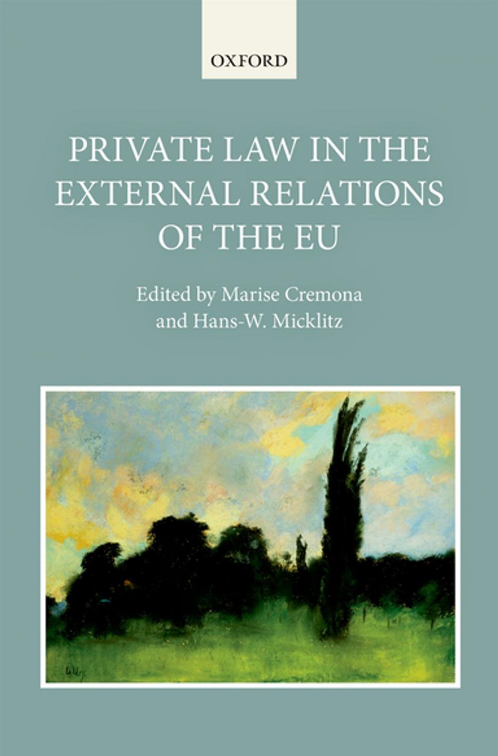 Big bigCover of Private Law in the External Relations of the EU