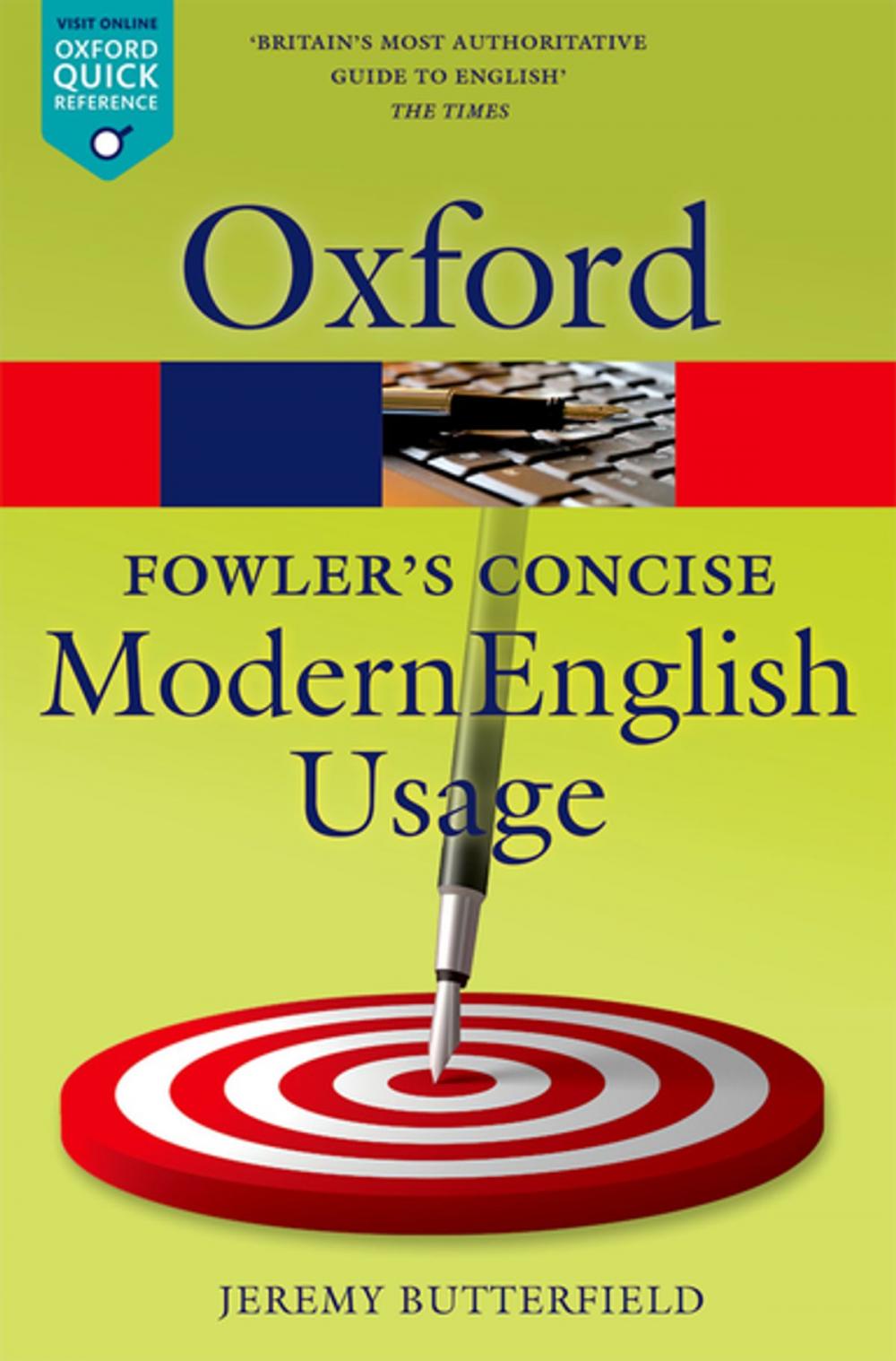Big bigCover of Fowler's Concise Dictionary of Modern English Usage
