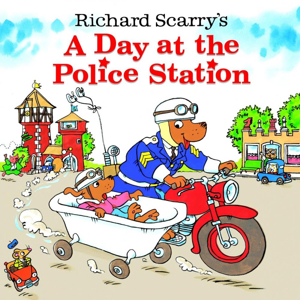 Big bigCover of Richard Scarry's A Day at the Police Station