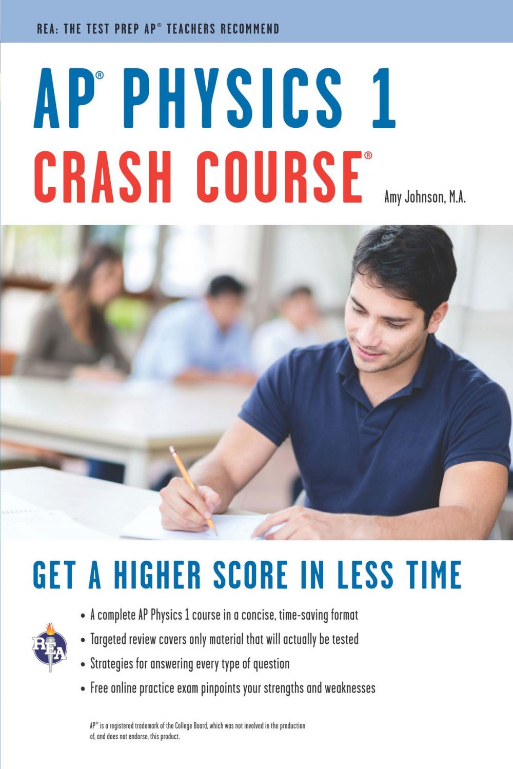 Big bigCover of AP® Physics 1 Crash Course Book + Online