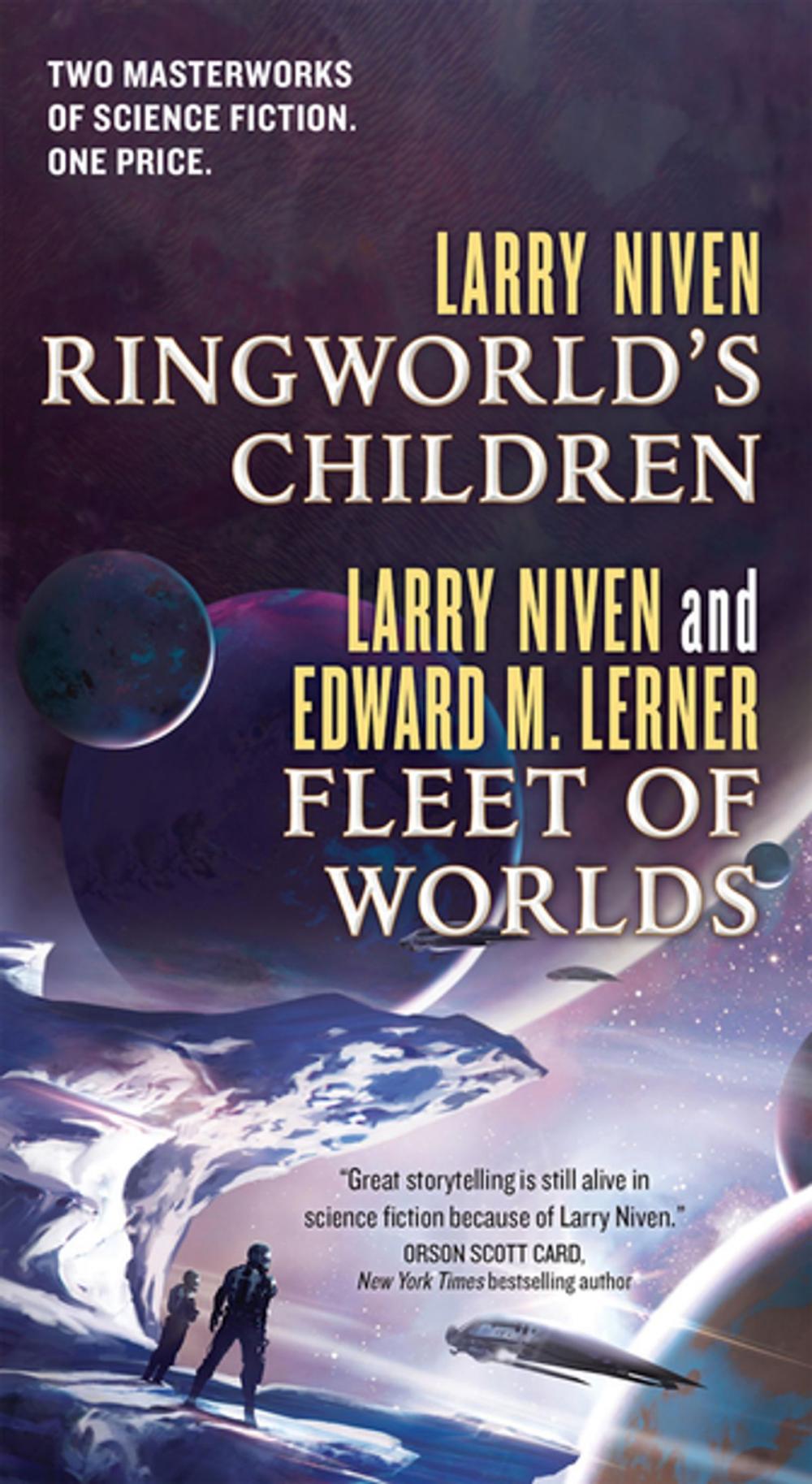 Big bigCover of Ringworld's Children and Fleet of Worlds