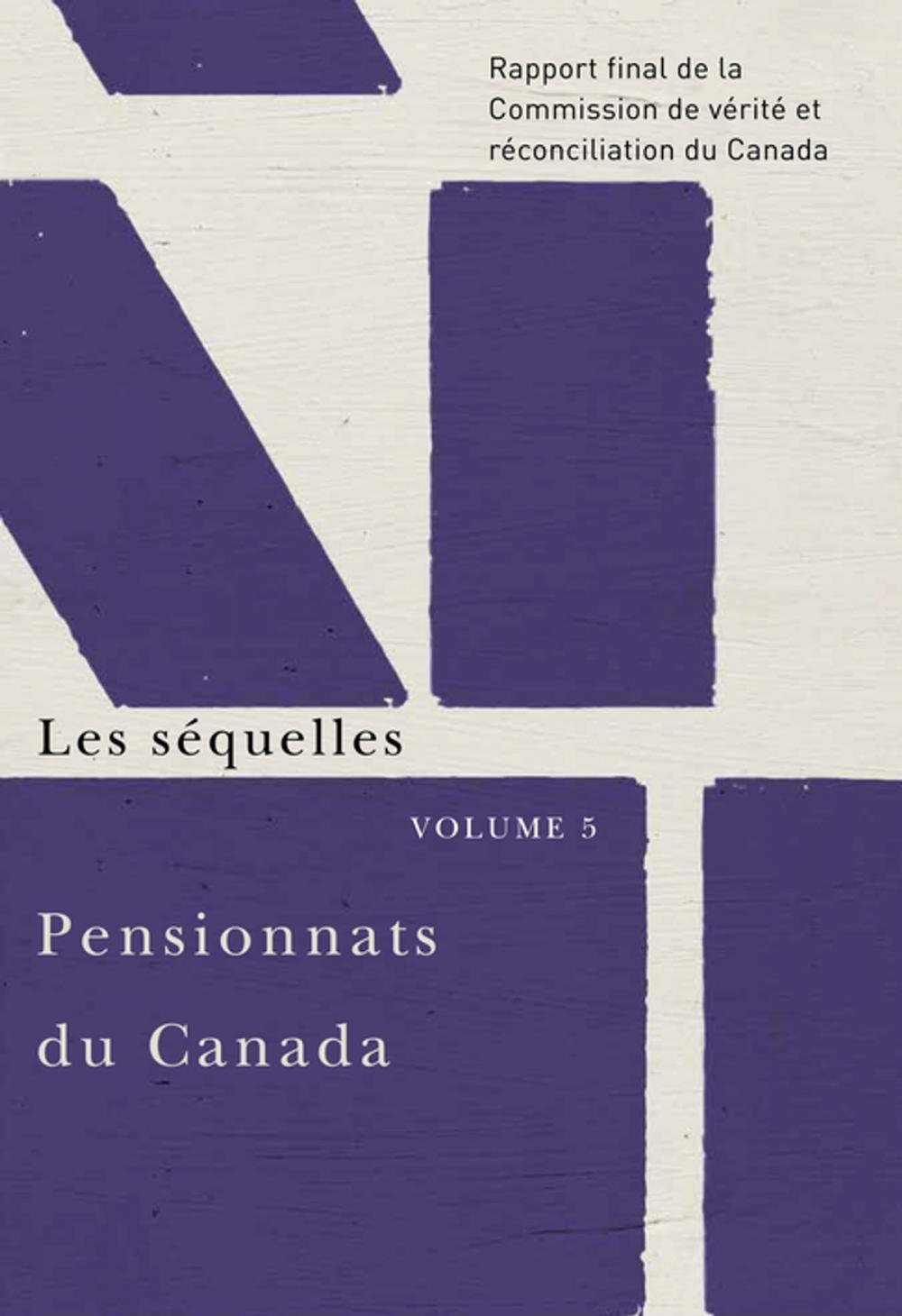 Big bigCover of Pensionnats du Canada : Les séquelles