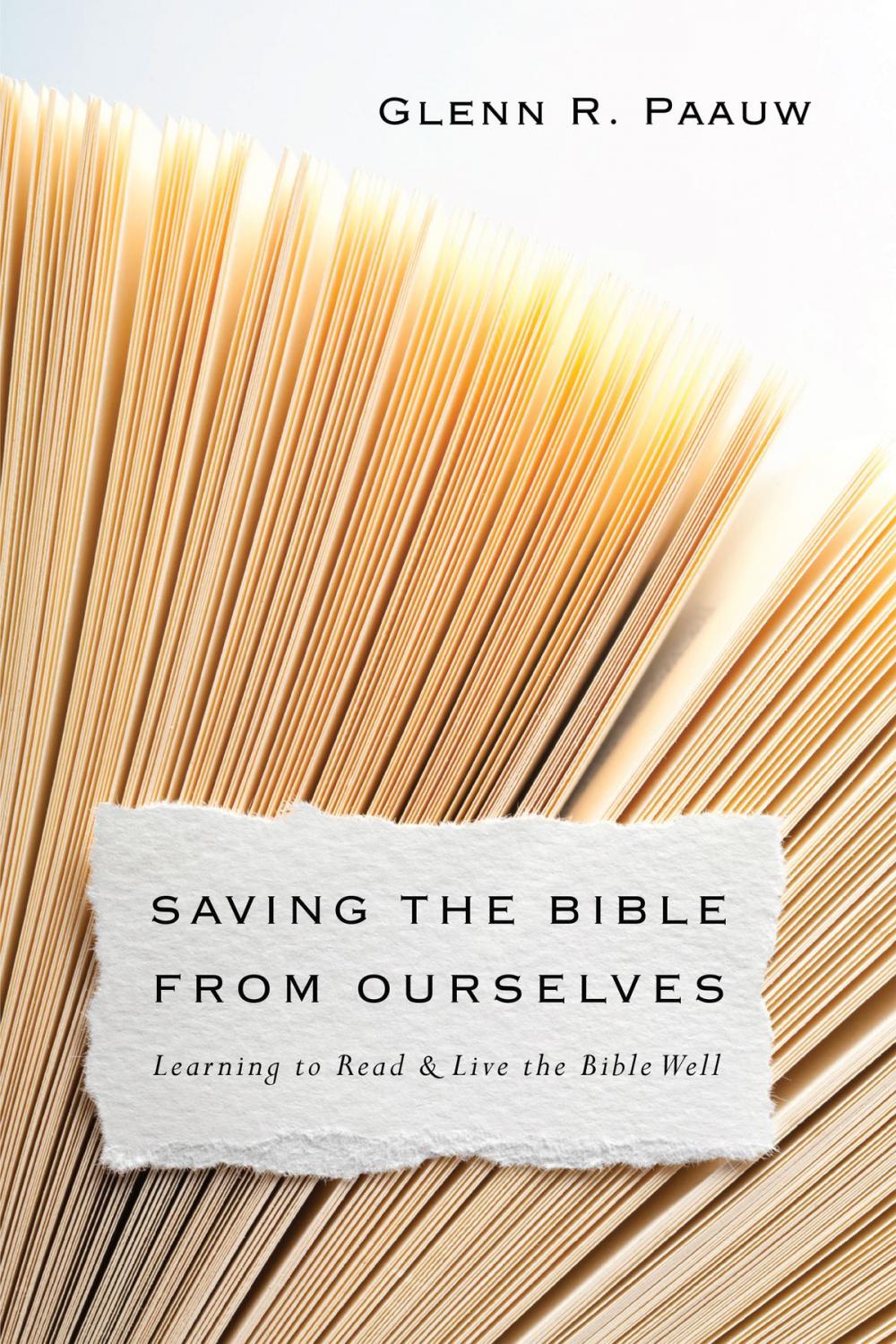 Big bigCover of Saving the Bible from Ourselves