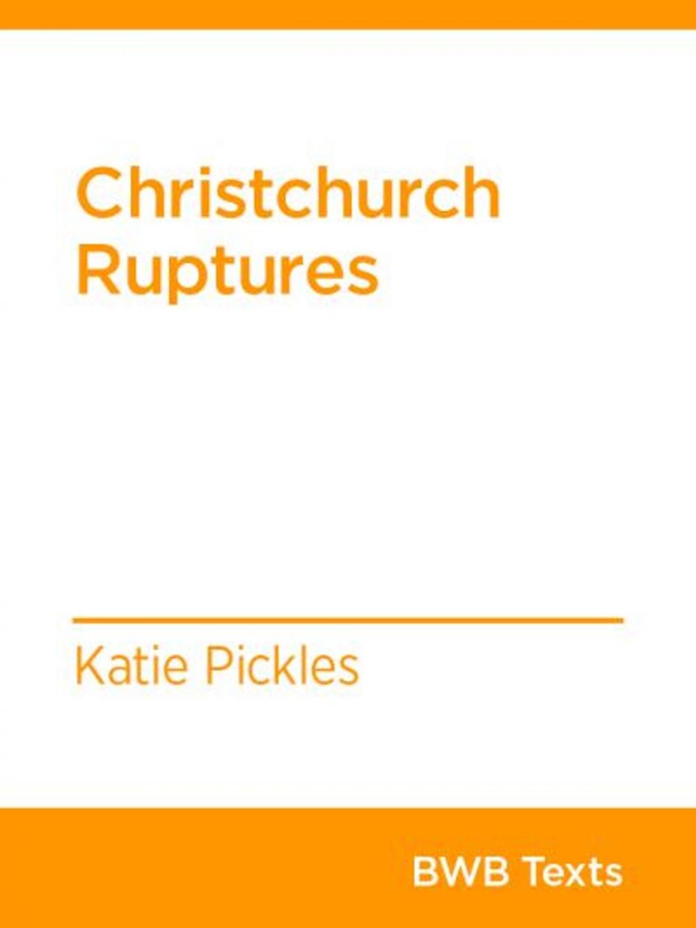 Big bigCover of Christchurch Ruptures