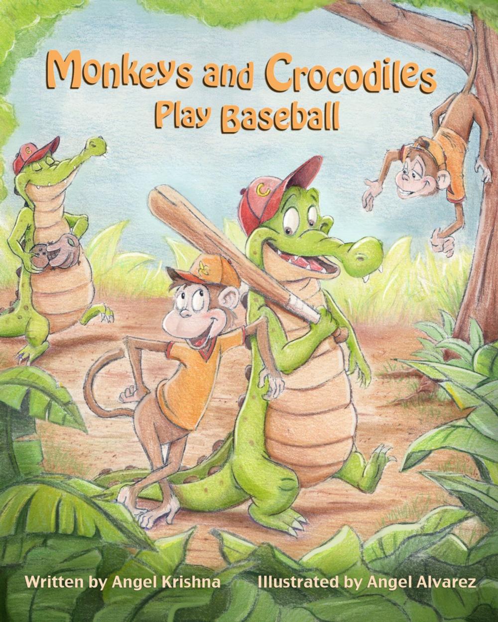 Big bigCover of Monkeys and Crocodiles Play Baseball