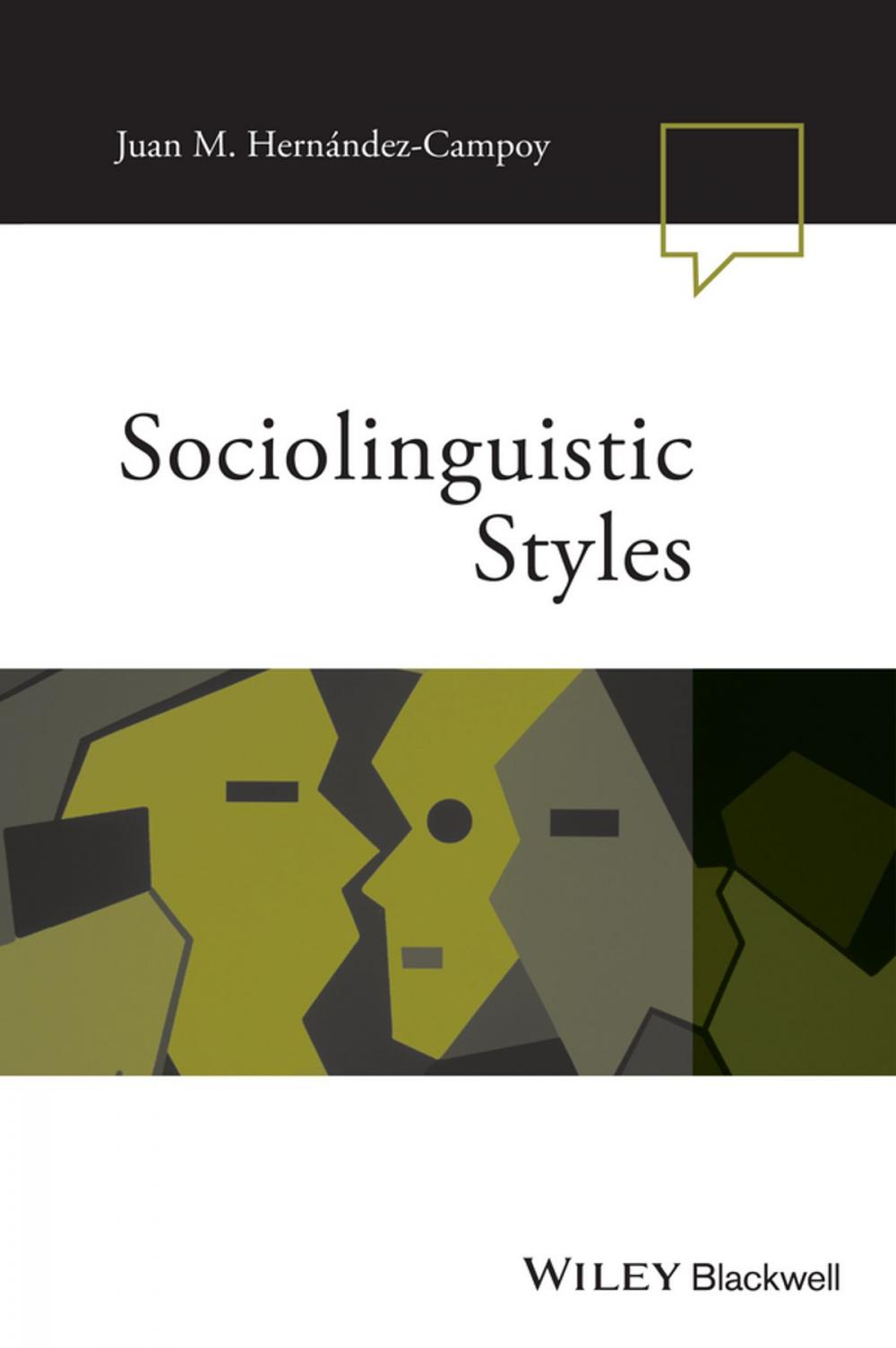 Big bigCover of Sociolinguistic Styles