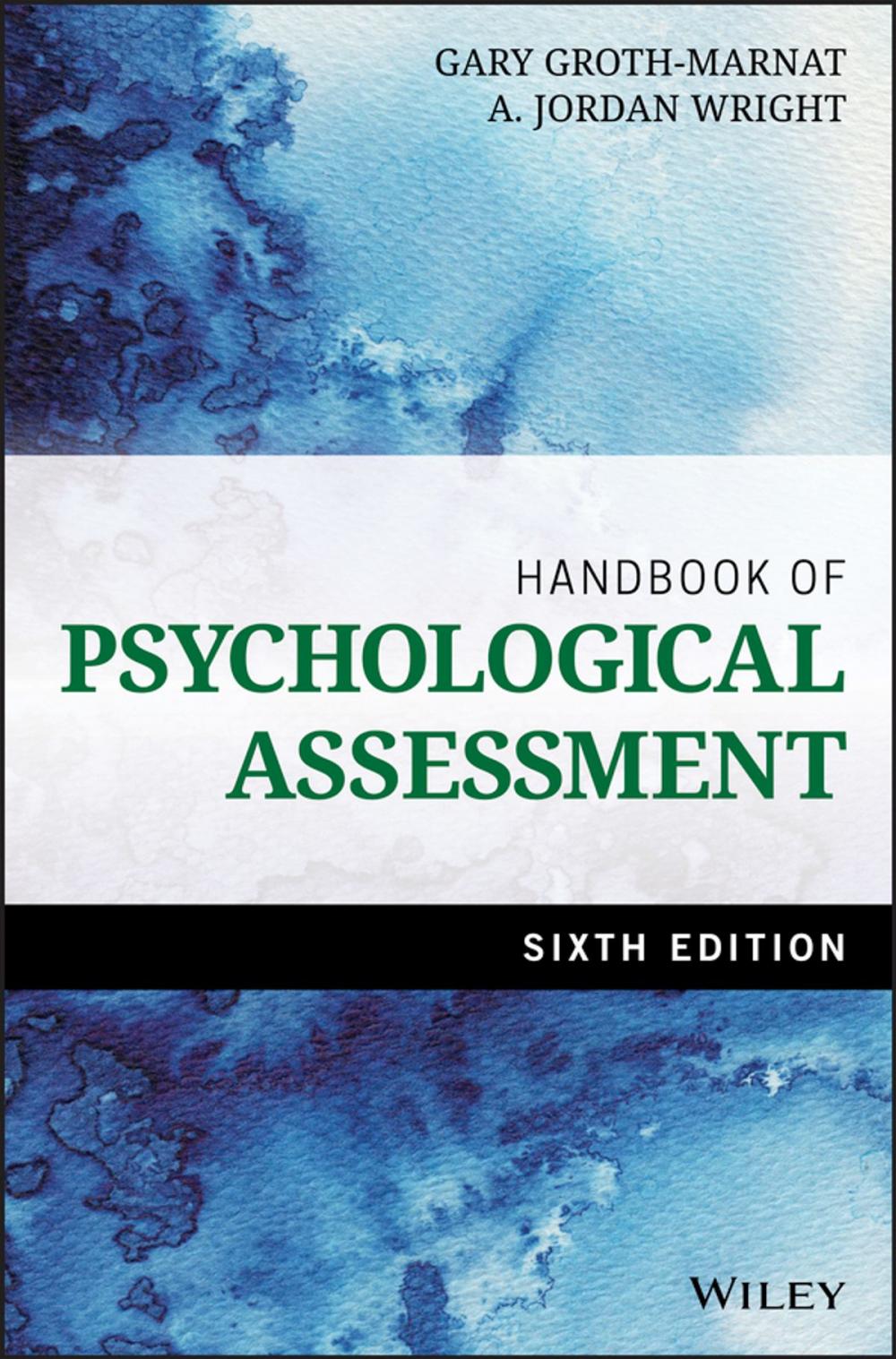 Big bigCover of Handbook of Psychological Assessment