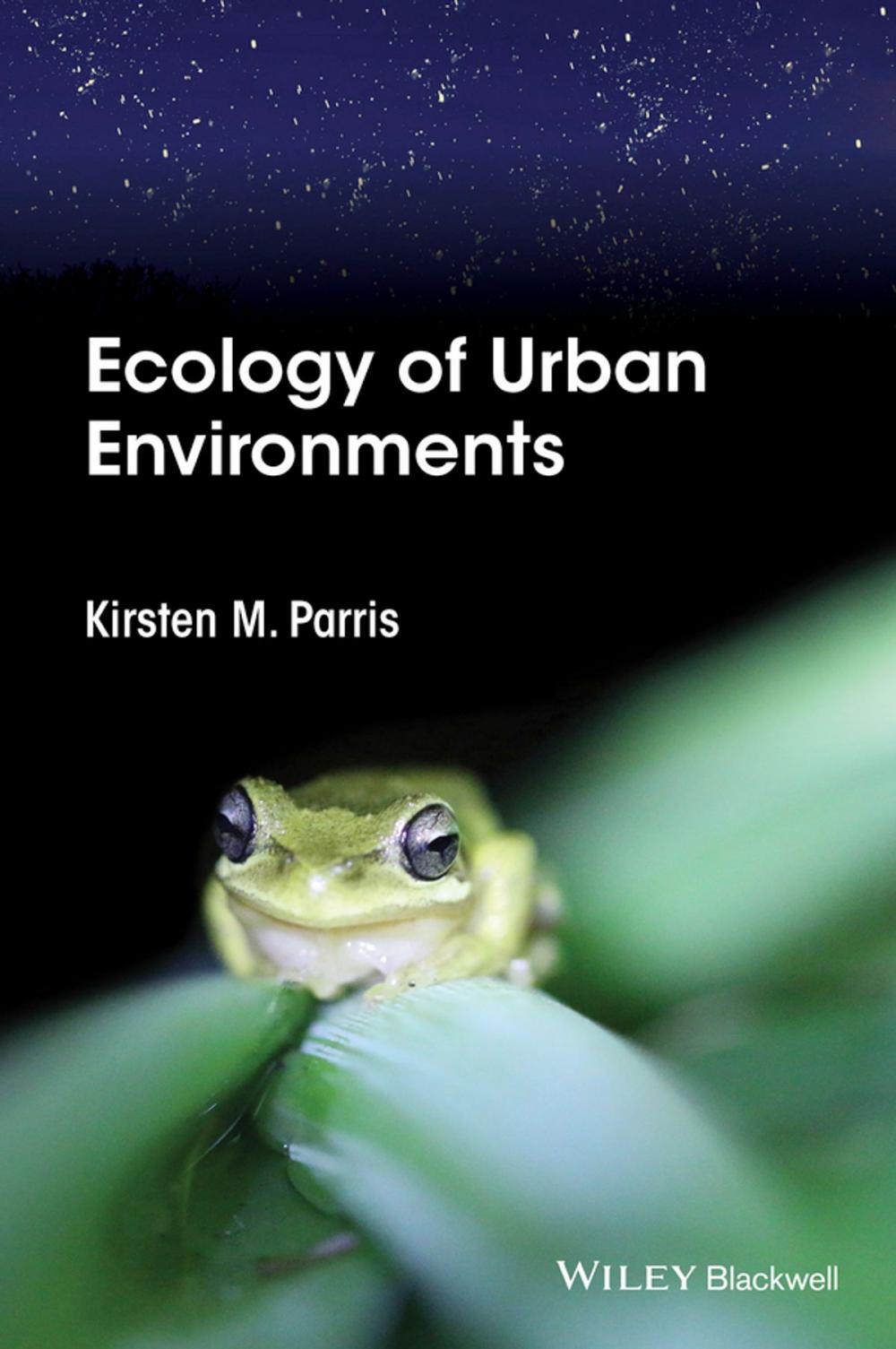 Big bigCover of Ecology of Urban Environments