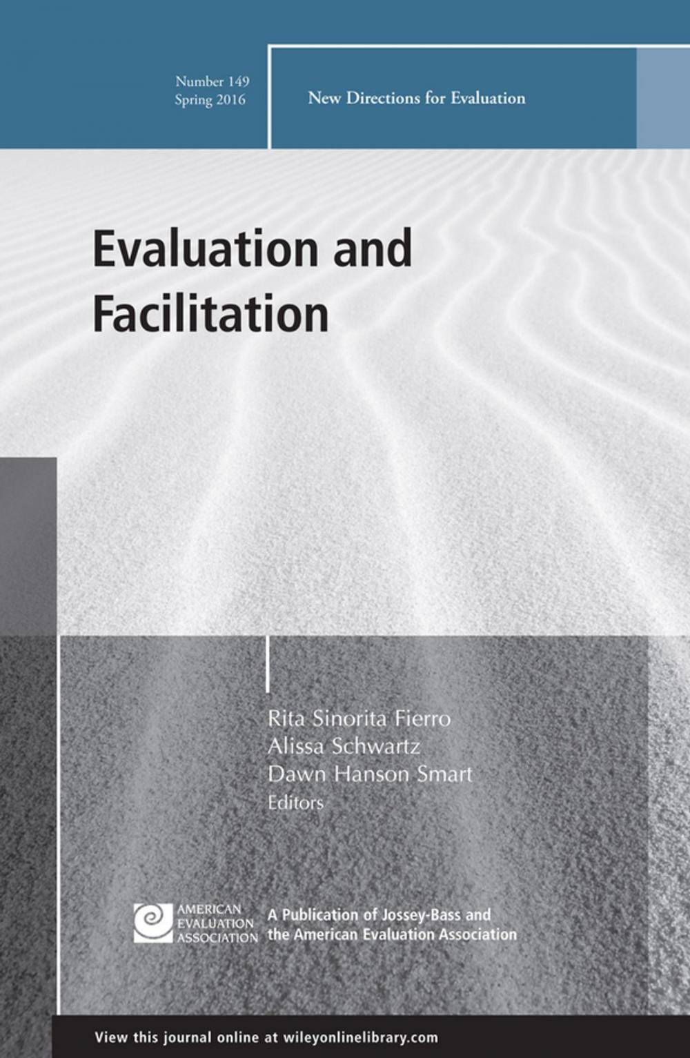 Big bigCover of Evaluation and Facilitation