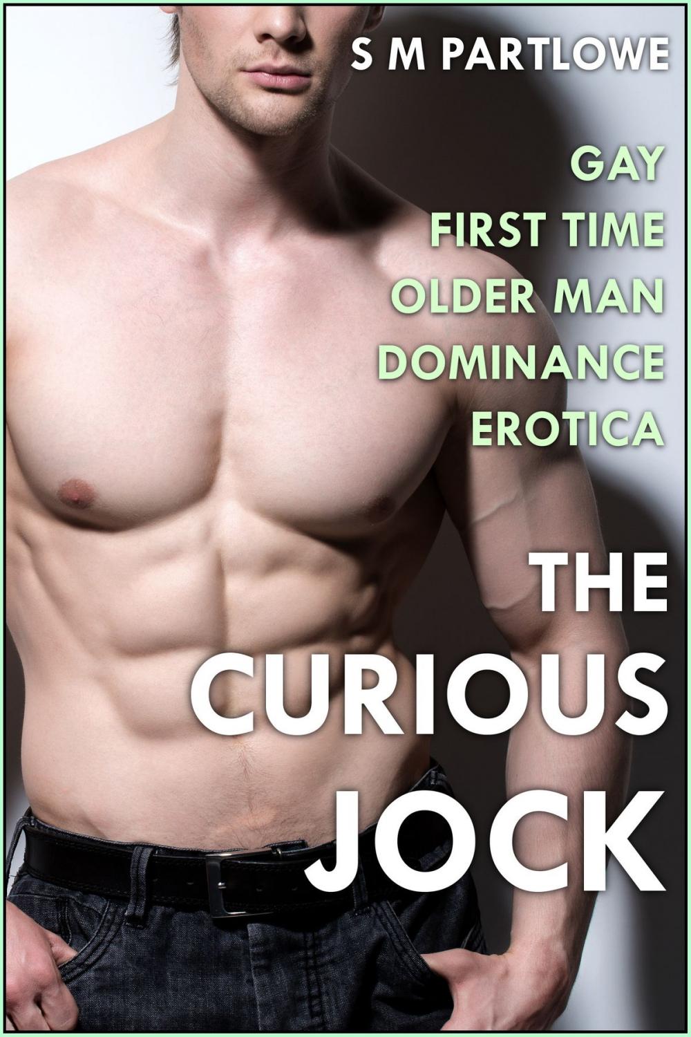 Big bigCover of The Curious Jock (Gay First Time Older Man Dominance Erotica)