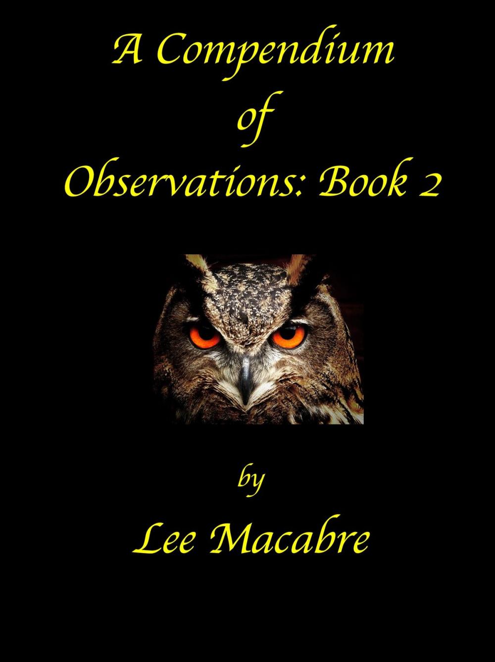 Big bigCover of A Compendium of Observations Book 2