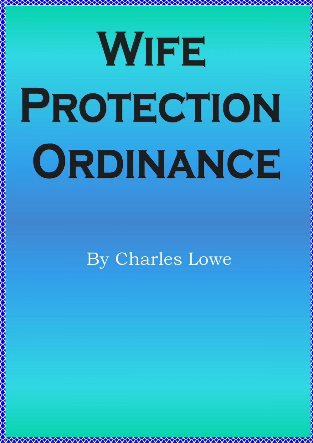 Big bigCover of Wife Protection Ordinance