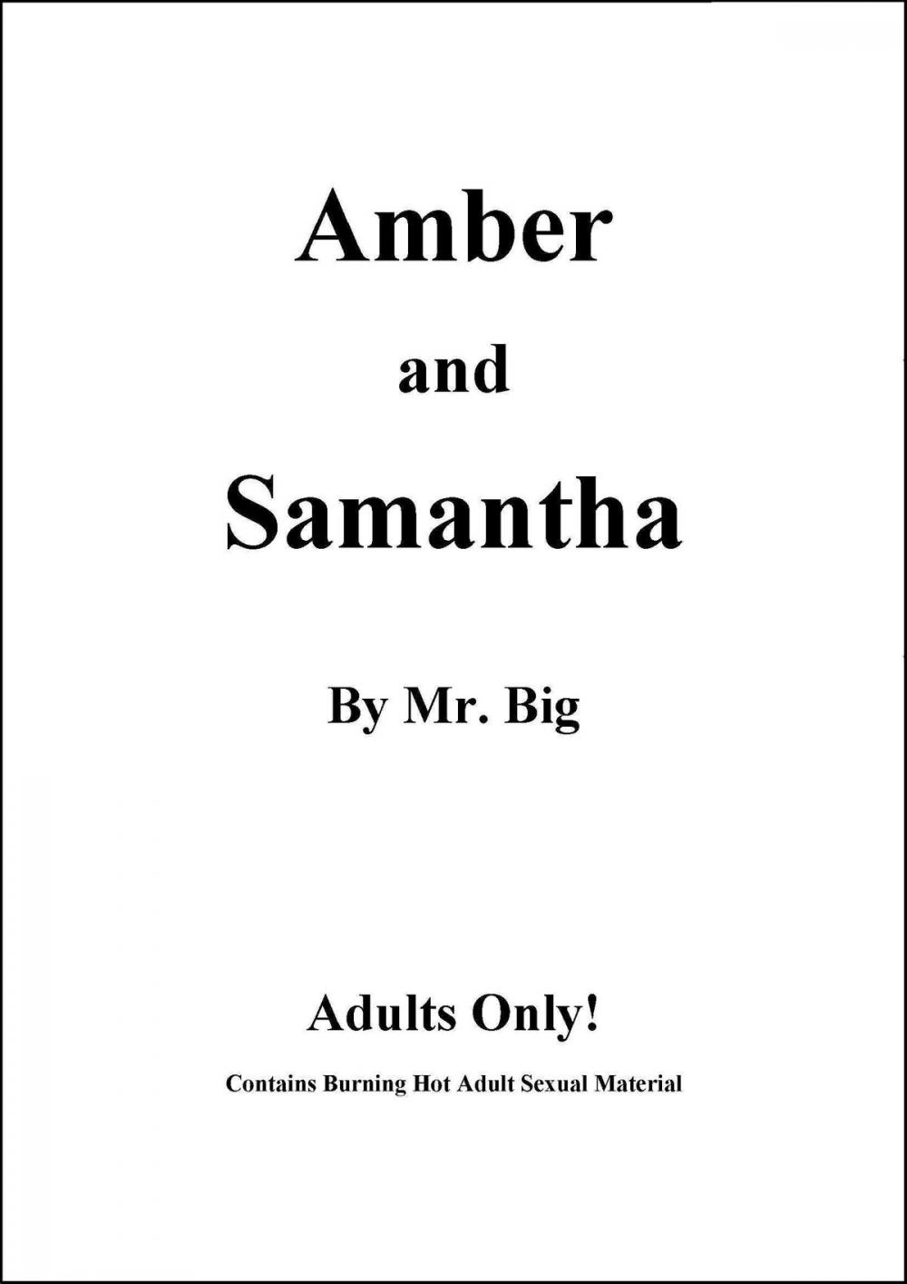 Big bigCover of Amber and Samantha