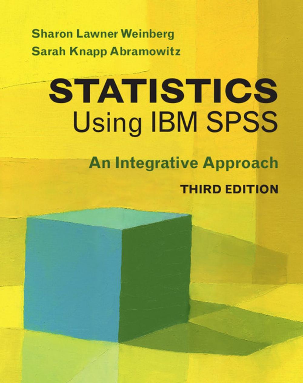 Big bigCover of Statistics Using IBM SPSS