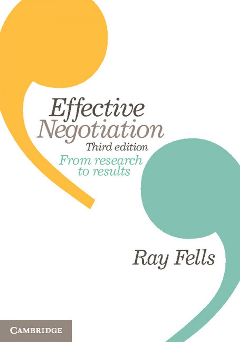 Big bigCover of Effective Negotiation