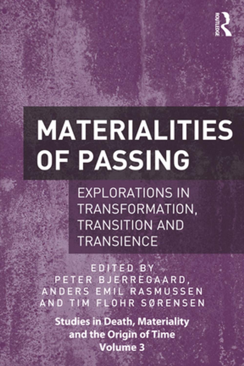 Big bigCover of Materialities of Passing