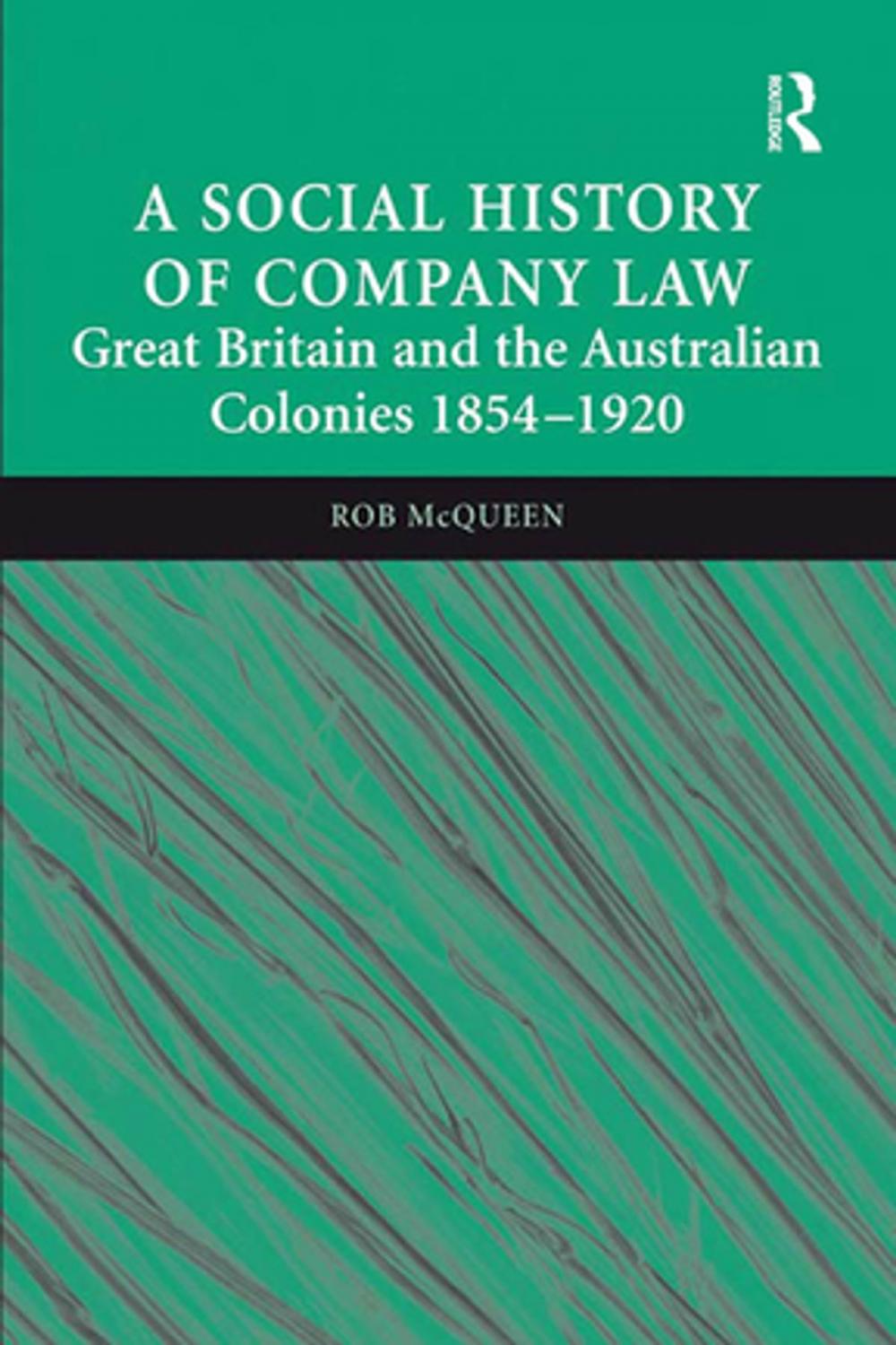 Big bigCover of A Social History of Company Law