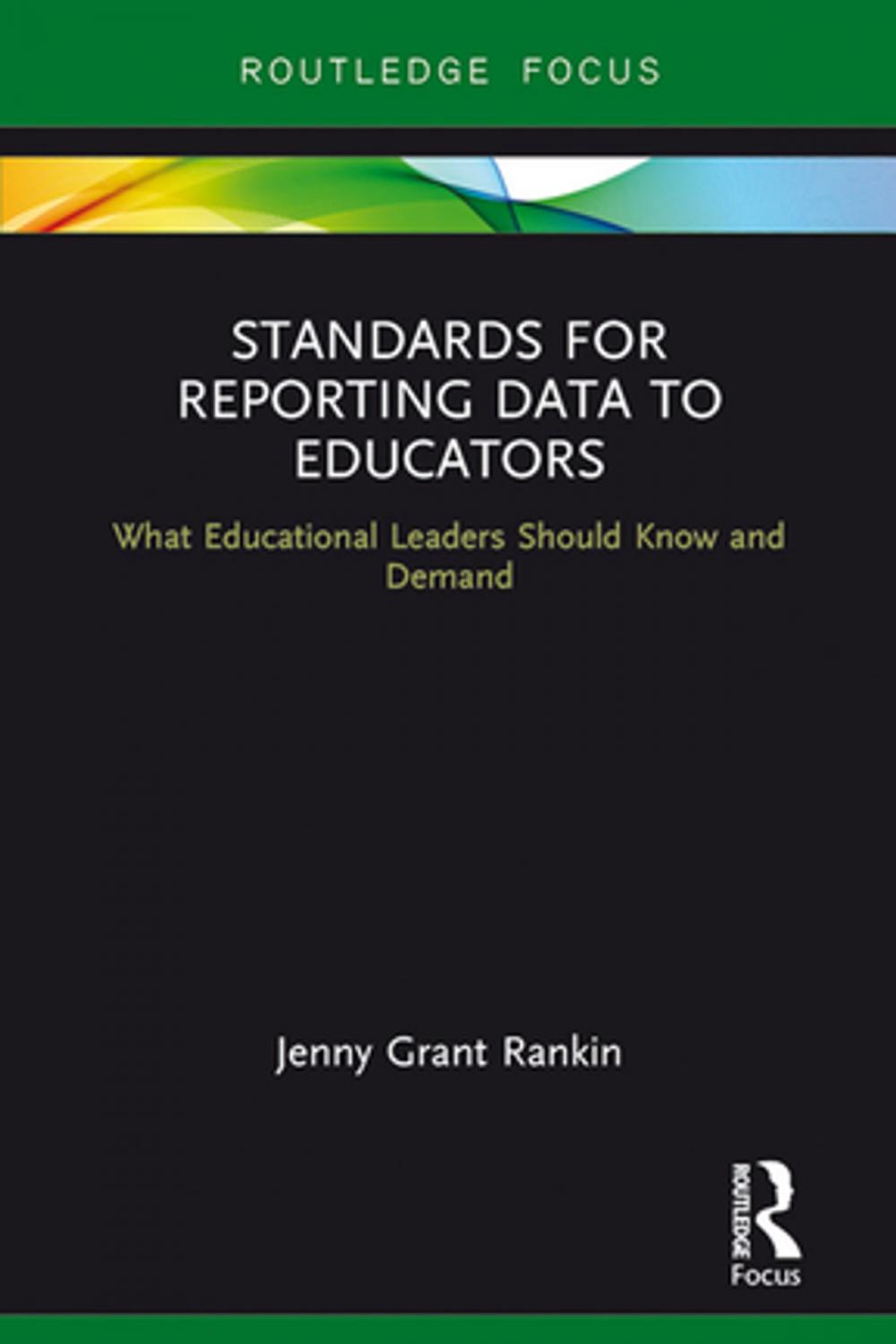 Big bigCover of Standards for Reporting Data to Educators