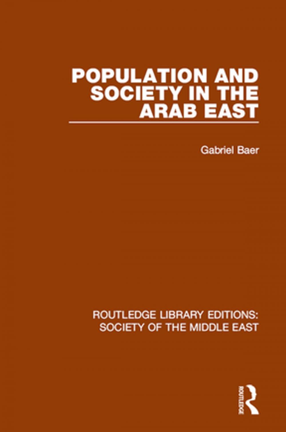 Big bigCover of Population and Society in the Arab East