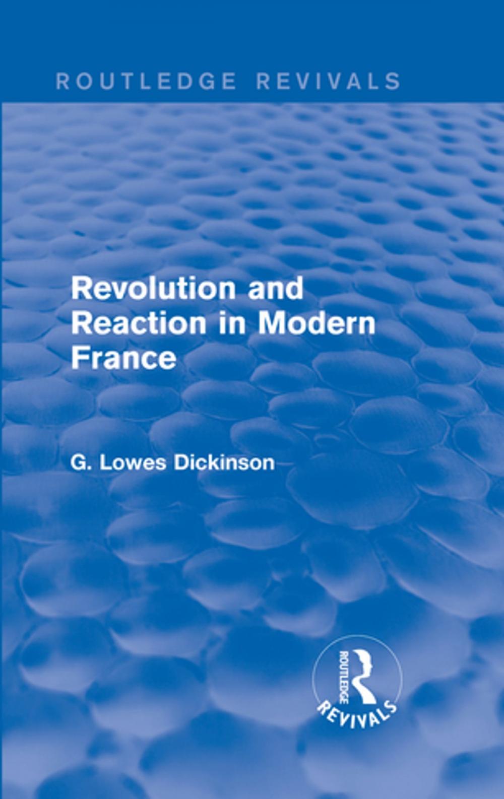 Big bigCover of Revolution and Reaction in Modern France