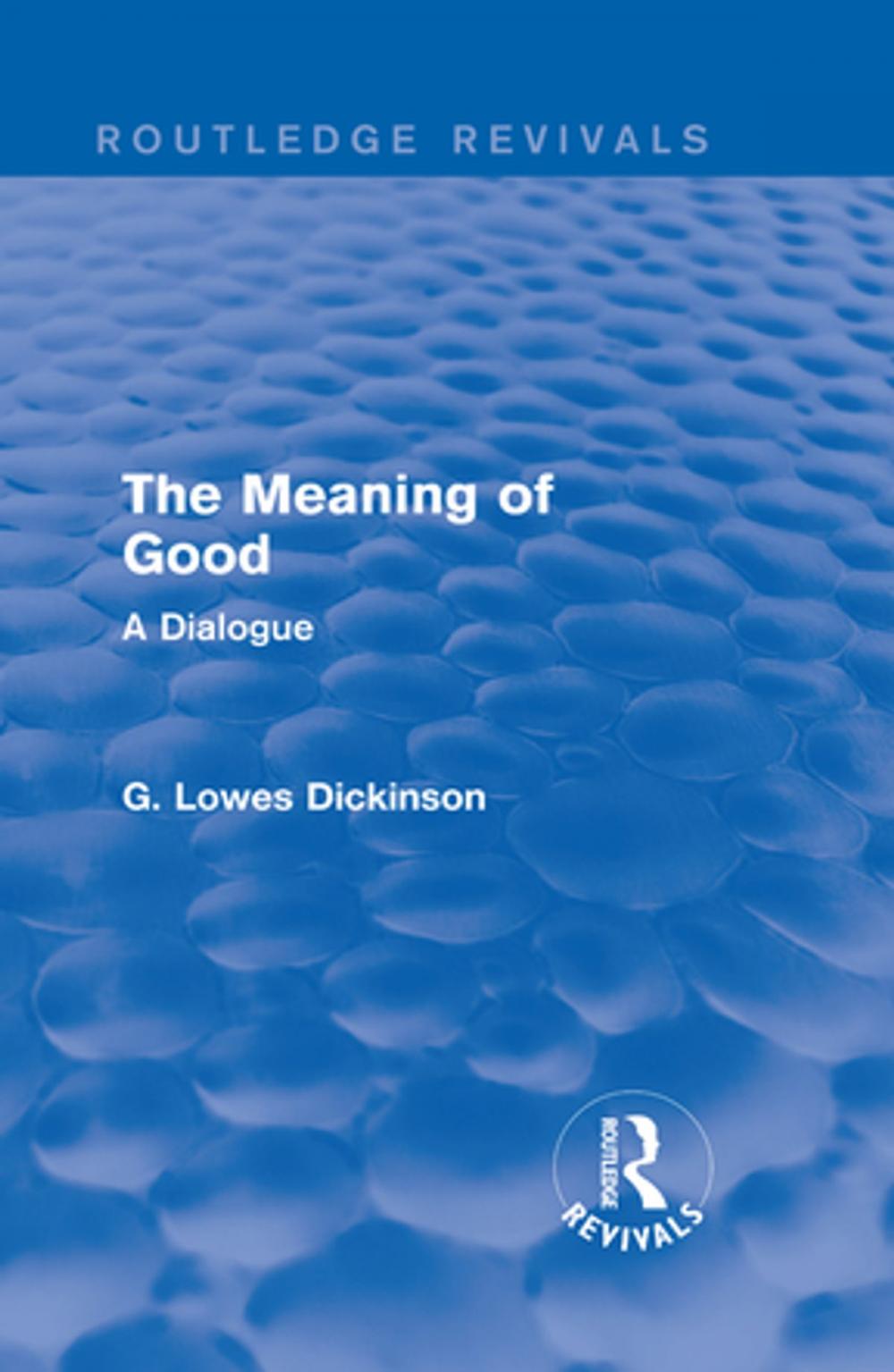 Big bigCover of The Meaning of Good