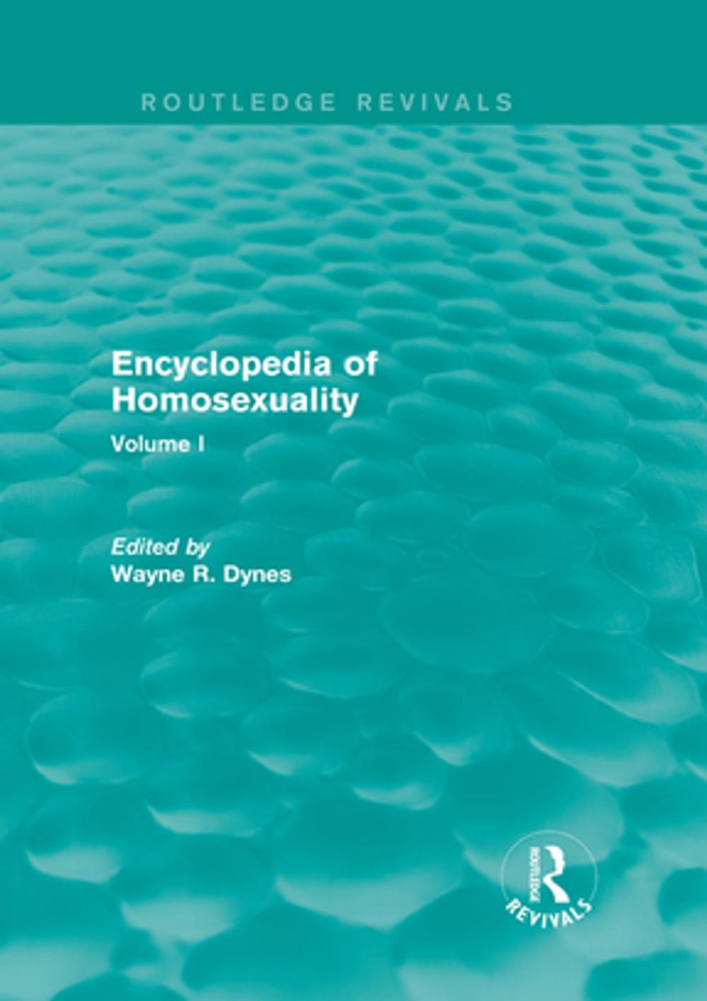 Big bigCover of Encyclopedia of Homosexuality