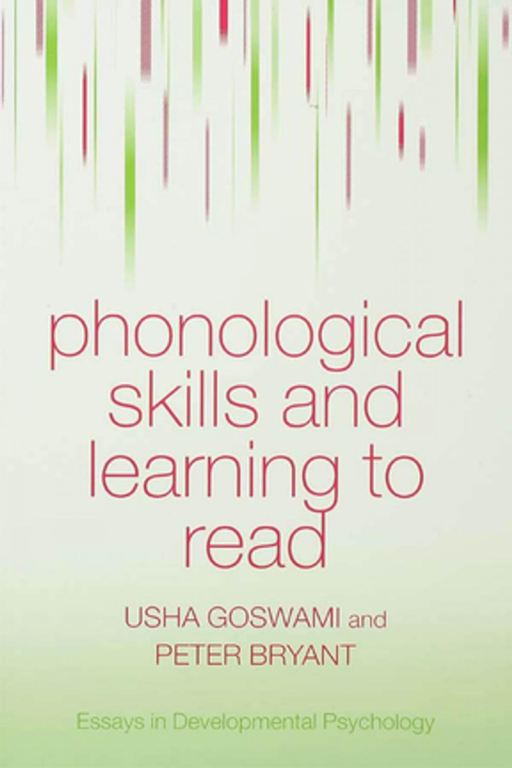 Big bigCover of Phonological Skills and Learning to Read