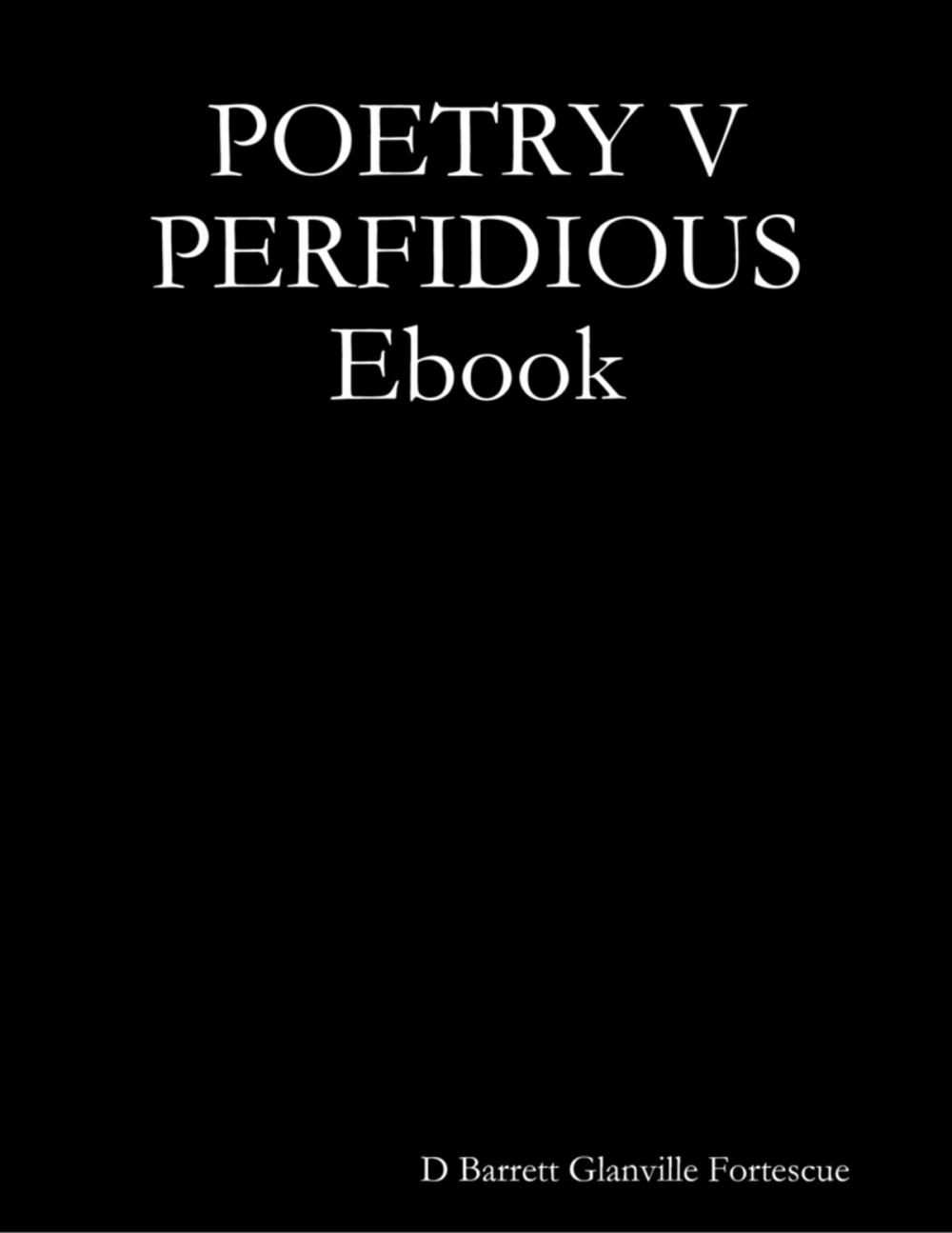 Big bigCover of Poetry V Perfidious Ebook