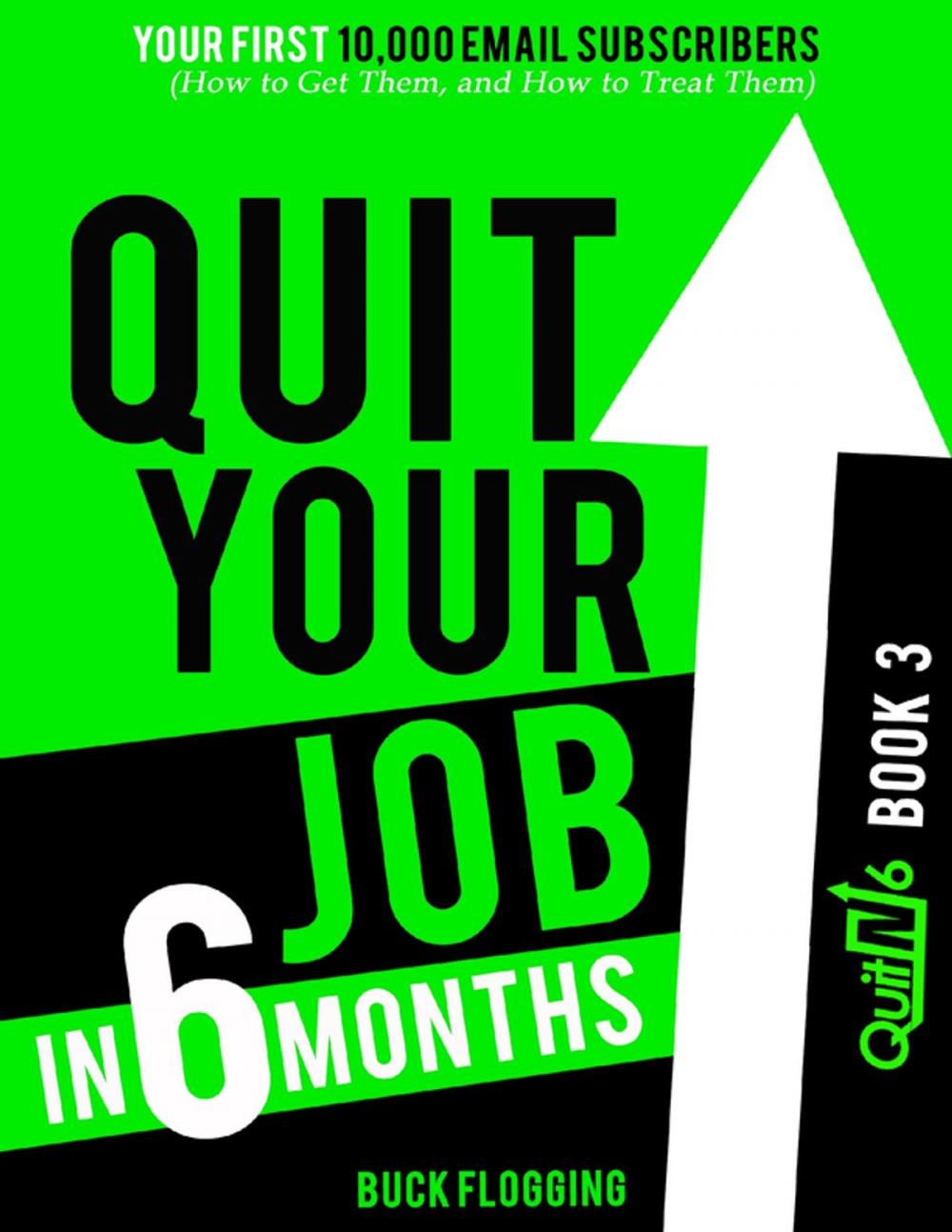 Big bigCover of Quit Your Job In 6 Months: Book 3 - Your First 10,000 Email Subscribers (How to Get Them, and How to Treat Them)