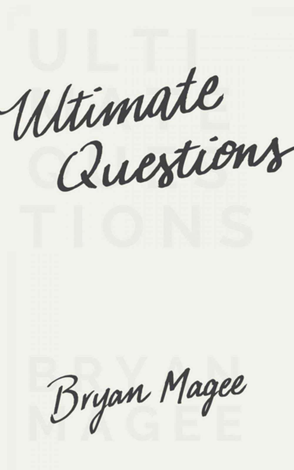 Big bigCover of Ultimate Questions