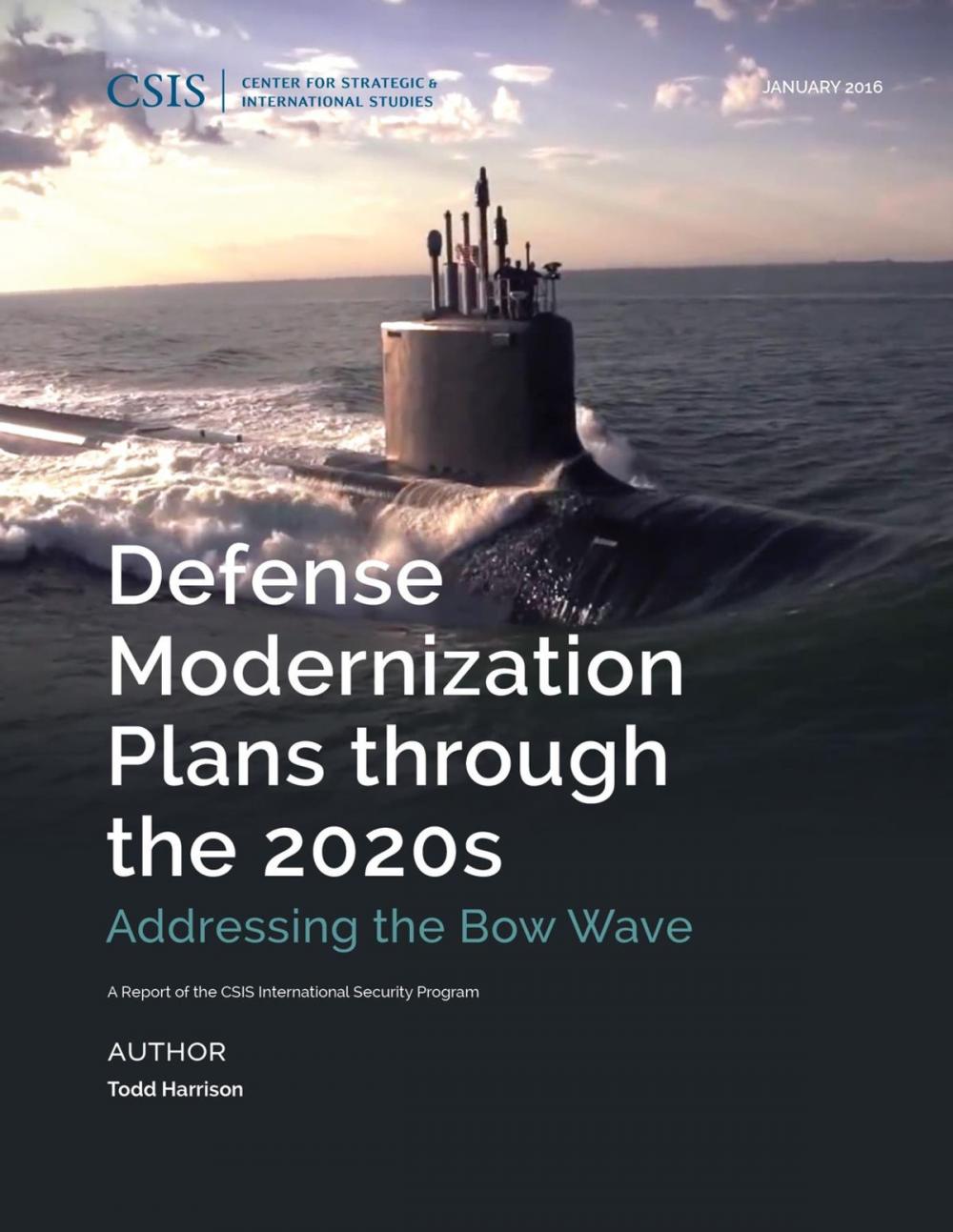 Big bigCover of Defense Modernization Plans through the 2020s