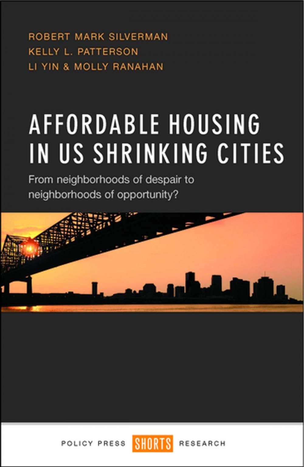 Big bigCover of Affordable housing in US shrinking cities