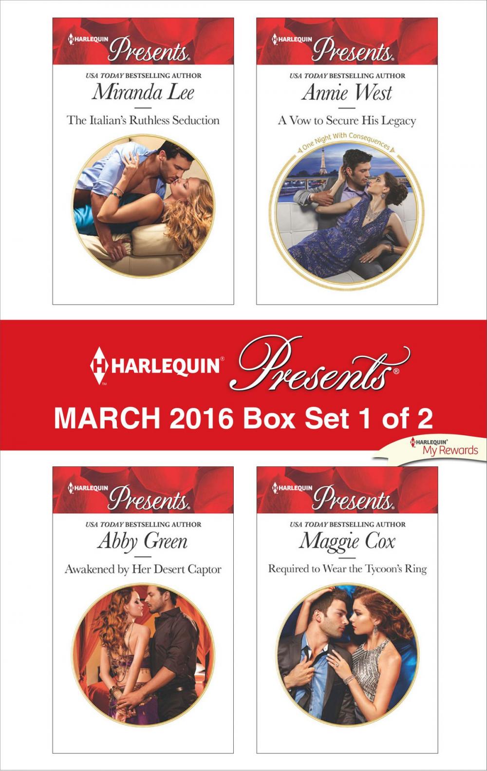 Big bigCover of Harlequin Presents March 2016 - Box Set 1 of 2