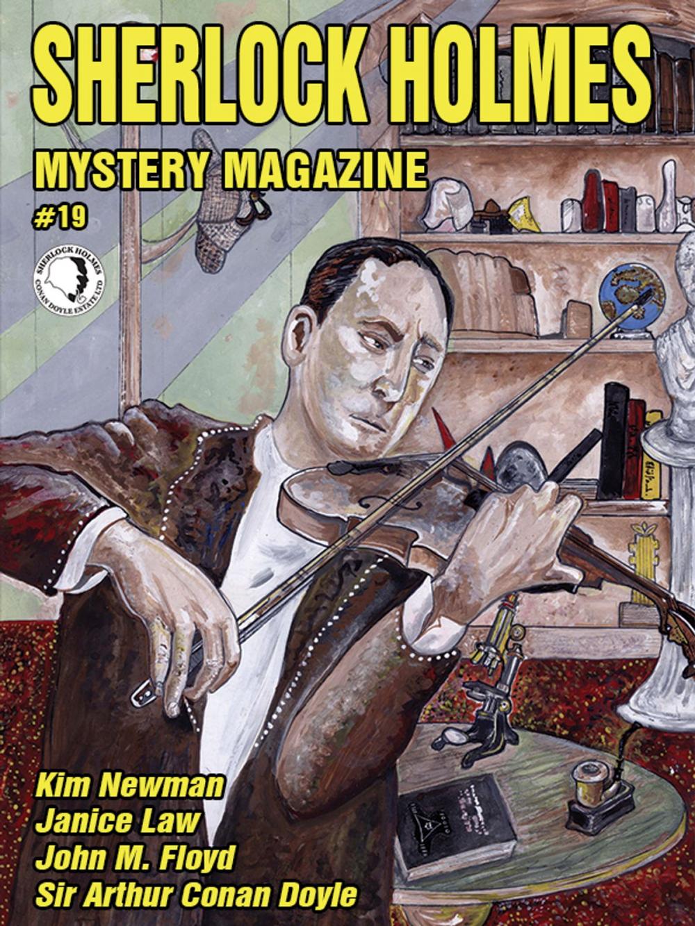 Big bigCover of Sherlock Holmes Mystery Magazine #19