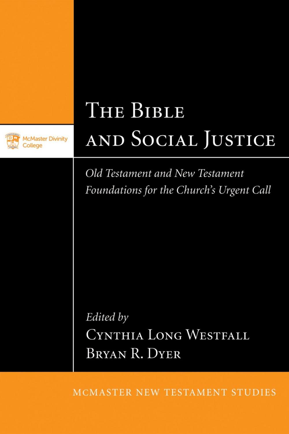 Big bigCover of The Bible and Social Justice