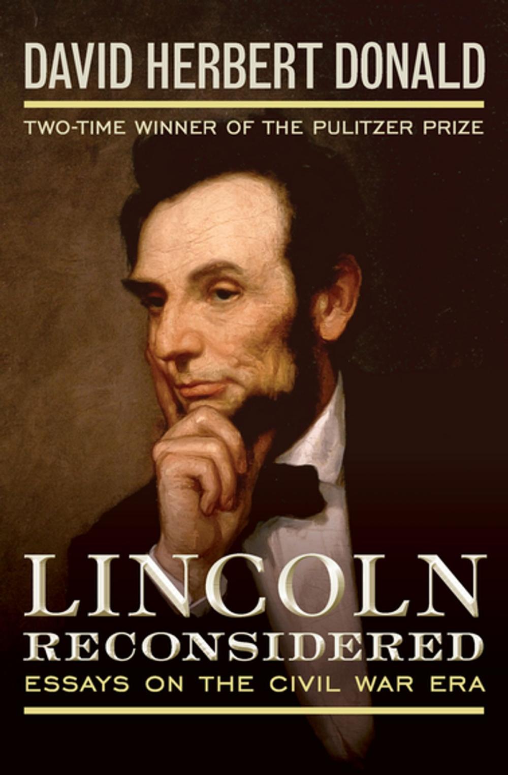 Big bigCover of Lincoln Reconsidered