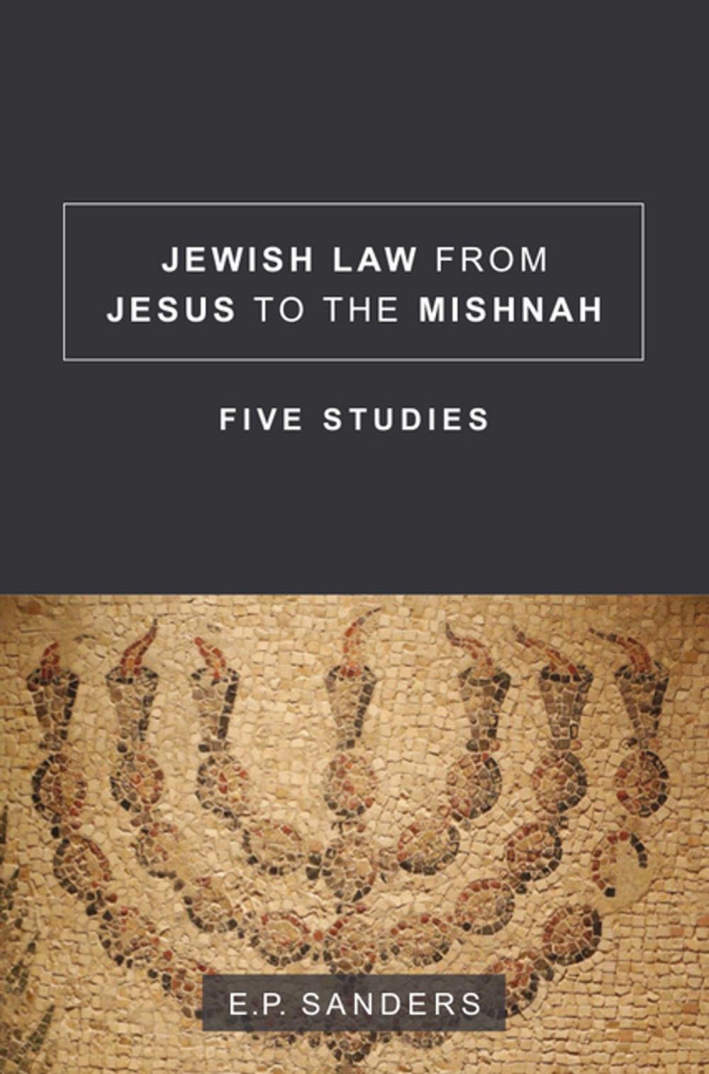 Big bigCover of Jewish Law from Jesus to the Mishnah