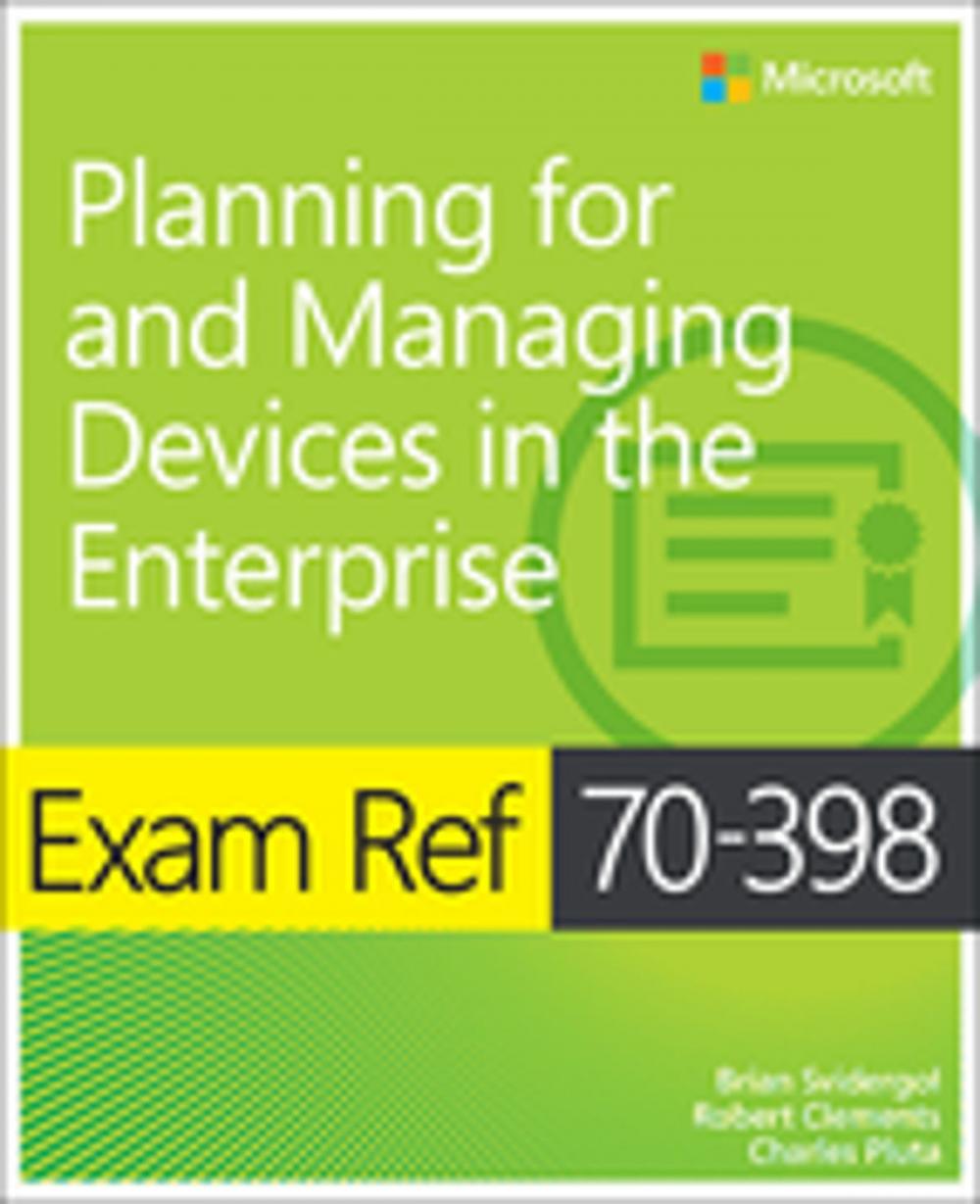 Big bigCover of Exam Ref 70-398 Planning for and Managing Devices in the Enterprise