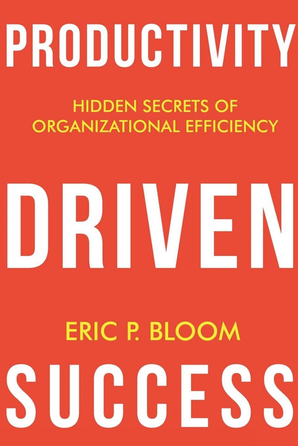 Big bigCover of Productivity Driven Success