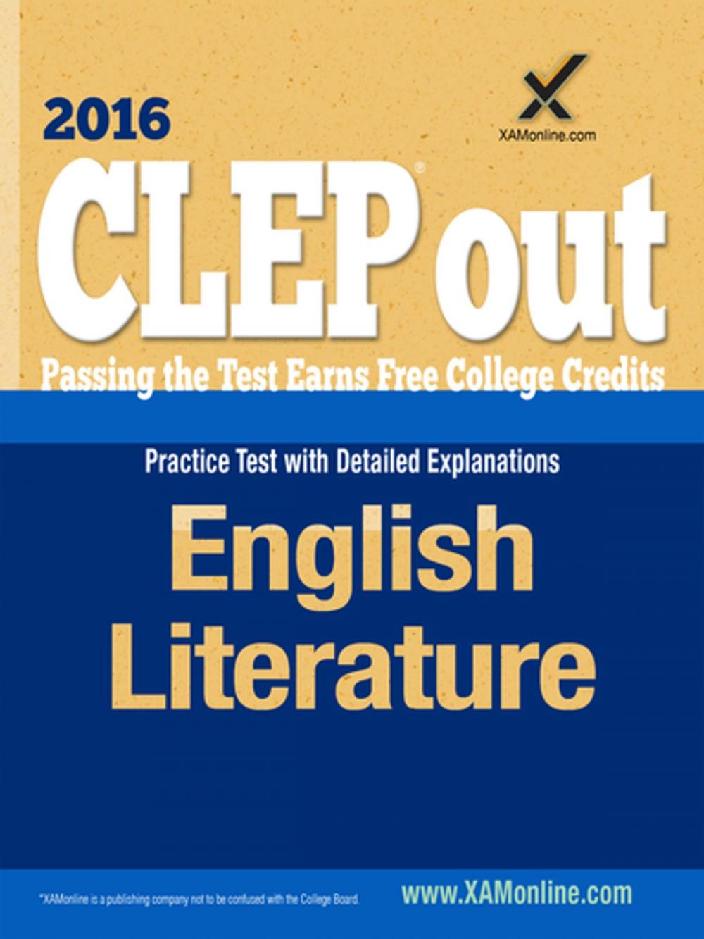 Big bigCover of CLEP English Literature