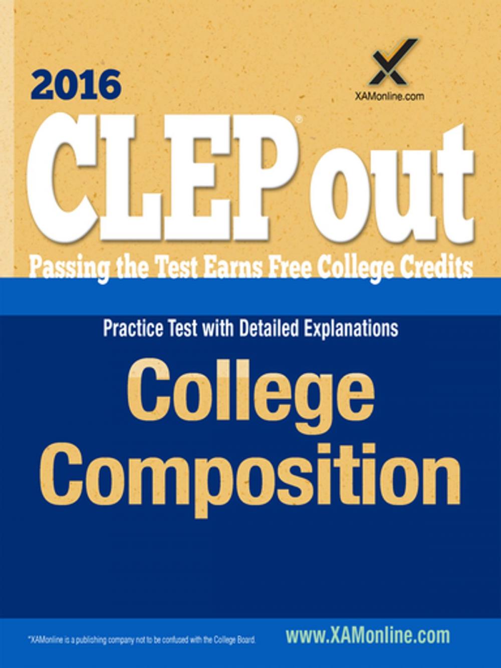 Big bigCover of CLEP College Composition