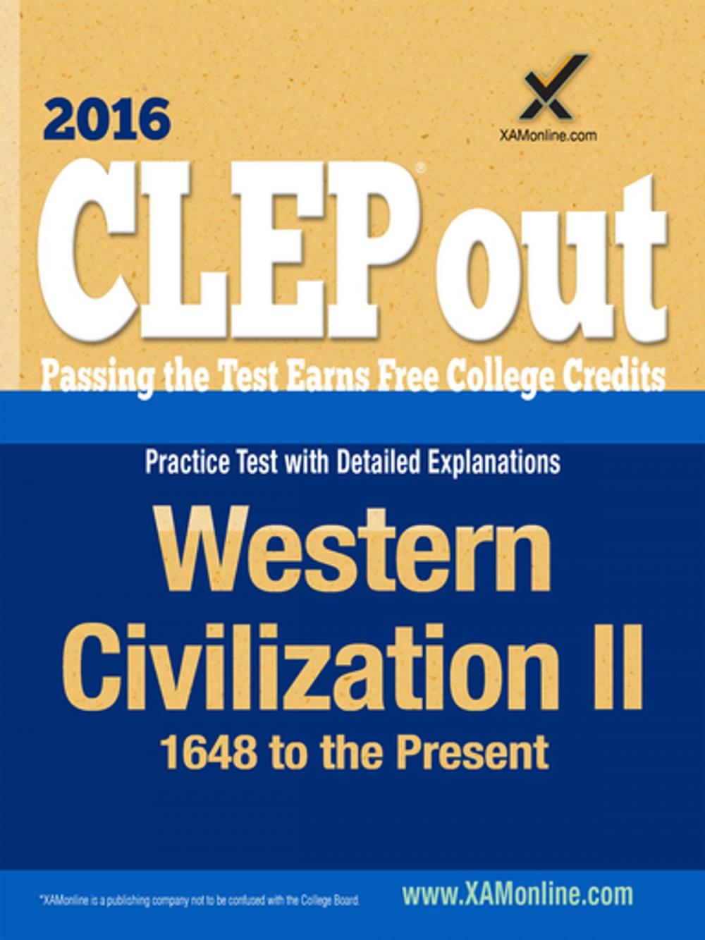 Big bigCover of CLEP Western Civilization II: 1648 to the Present