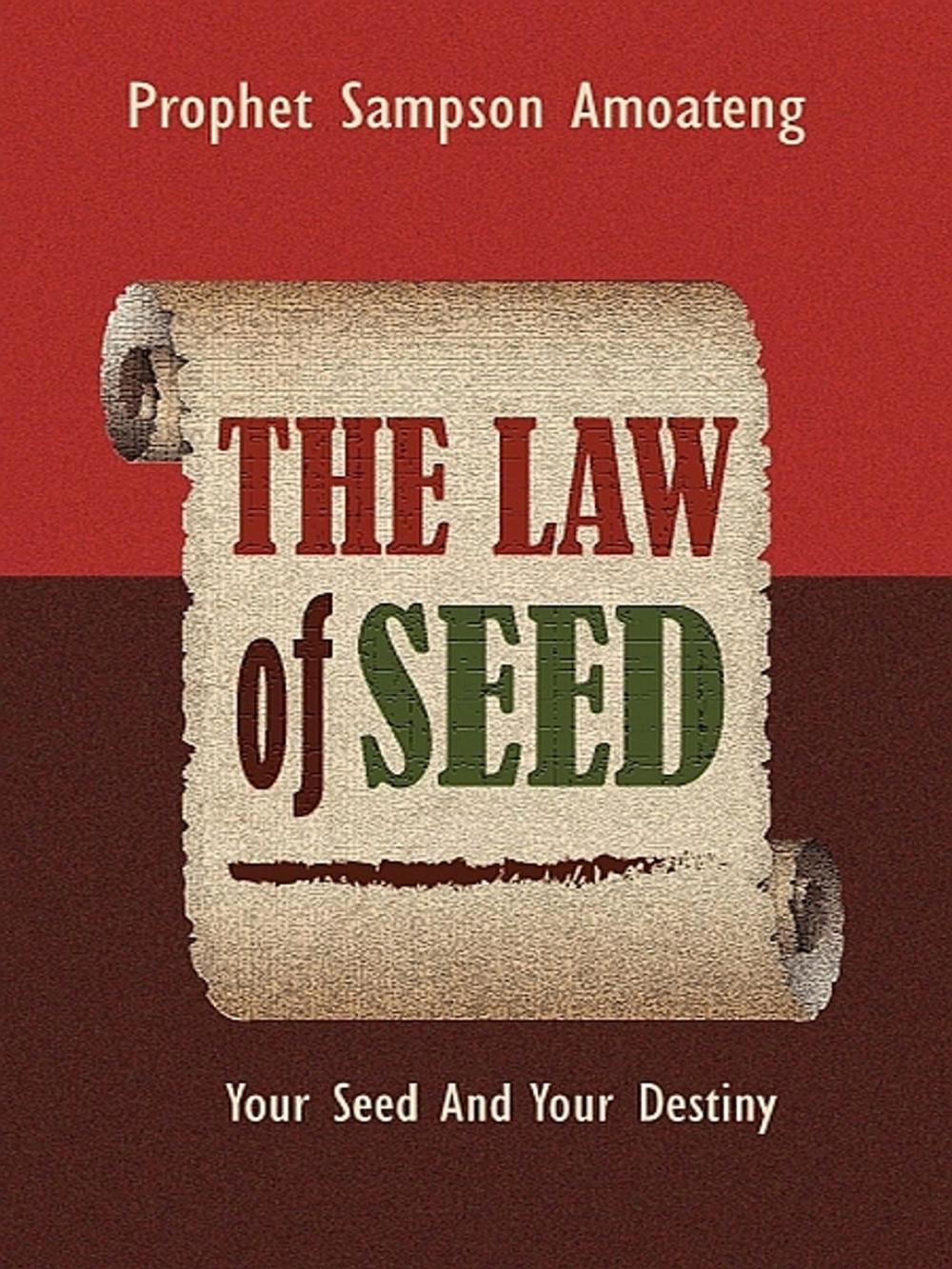 Big bigCover of The Law Of Seed