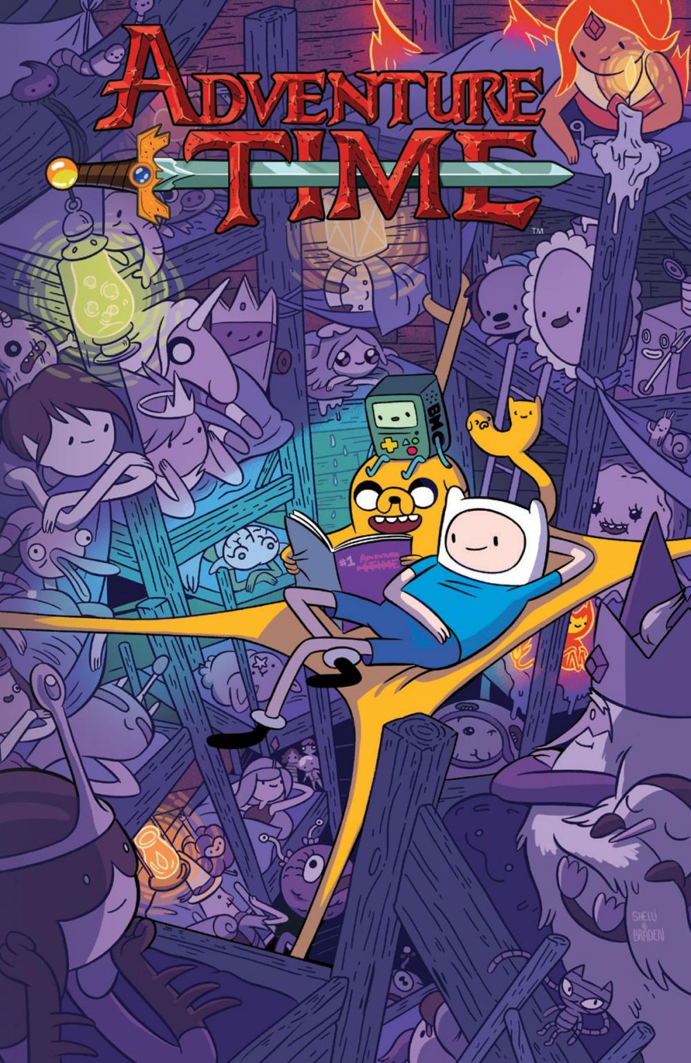 Big bigCover of Adventure Time Vol. 8