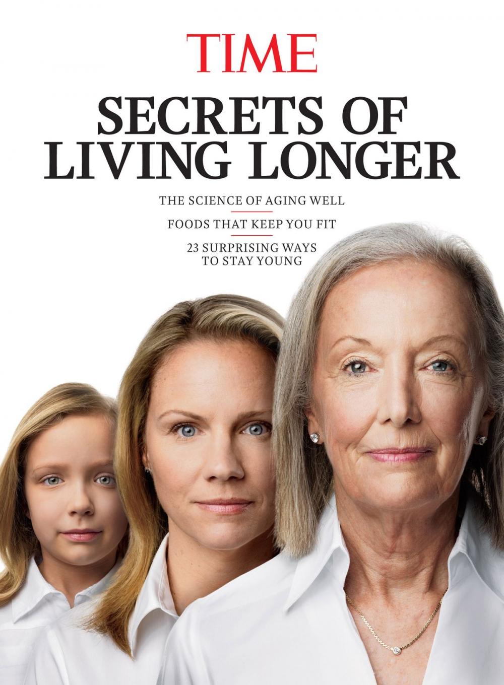 Big bigCover of TIME Secrets of Living Longer