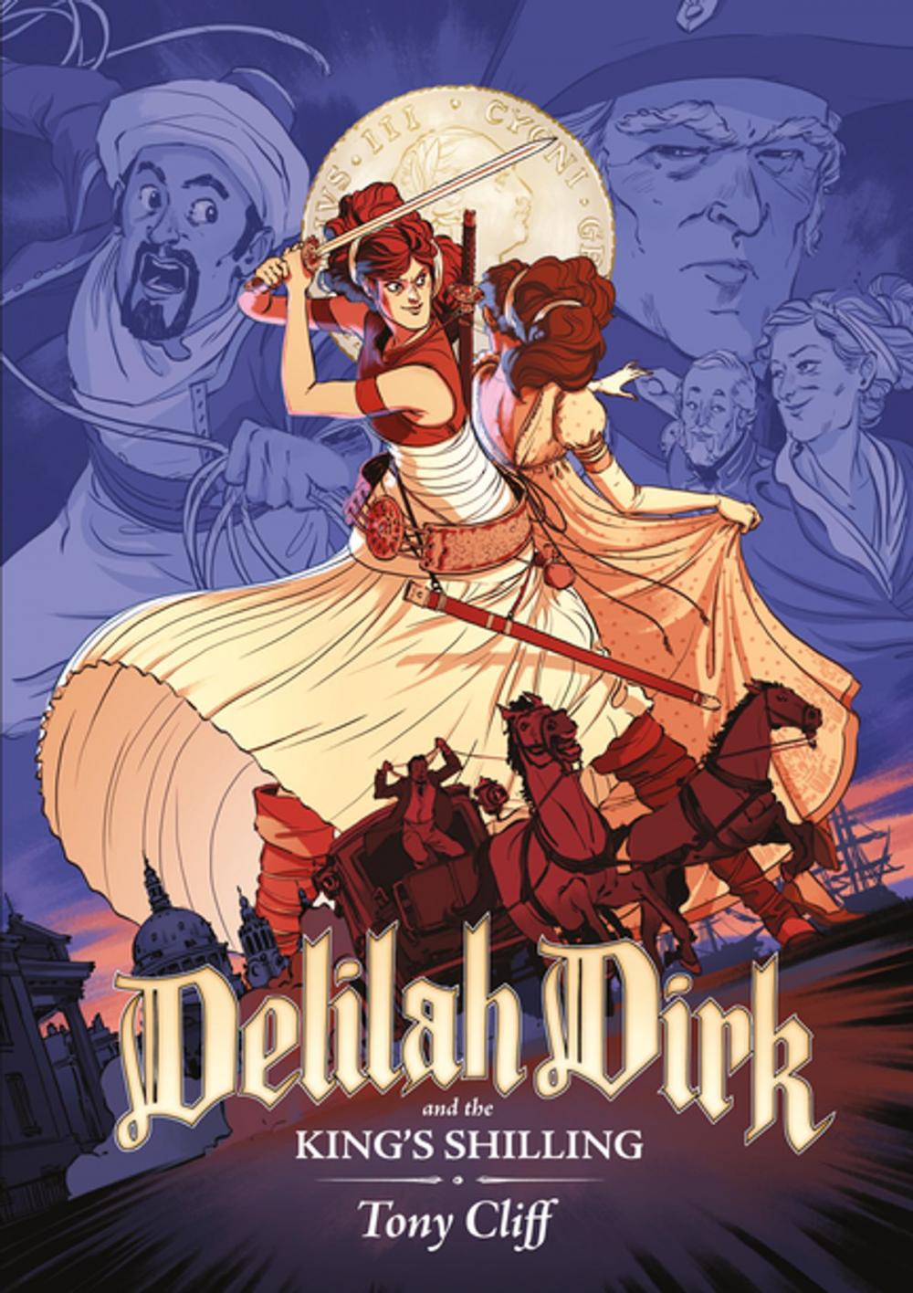 Big bigCover of Delilah Dirk and the King's Shilling